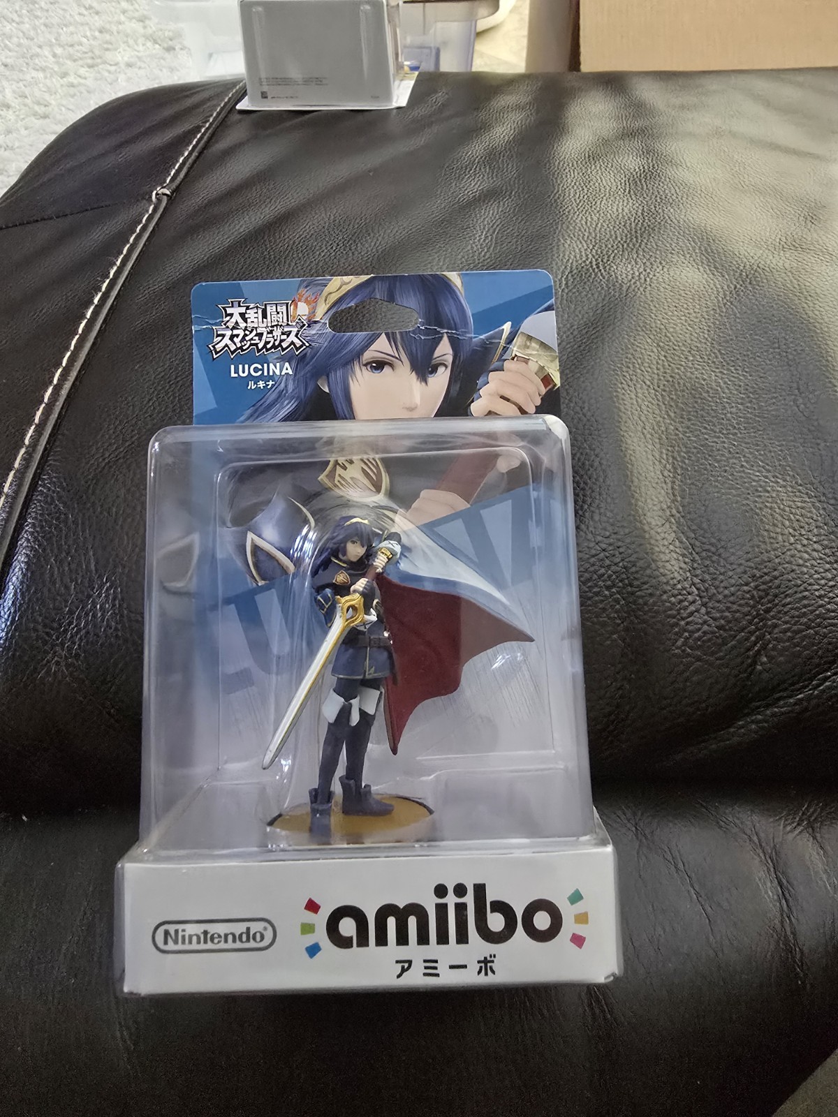 Amiibo Super Smash Bros Fire Emblem Lucina New Sealed BOX Japan Import