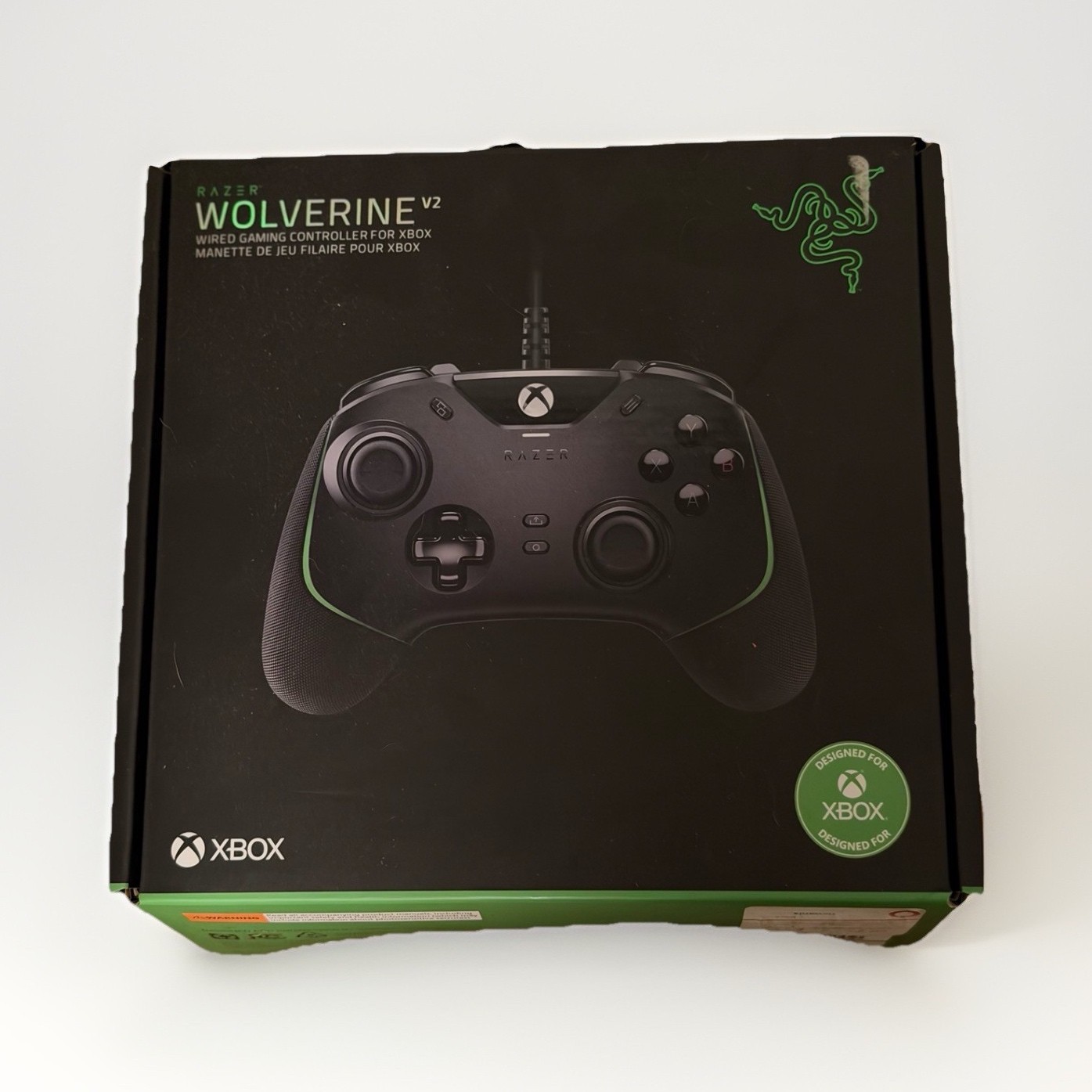 Razer Wolverine V2 Wired Gaming Controller Black for Xbox Console