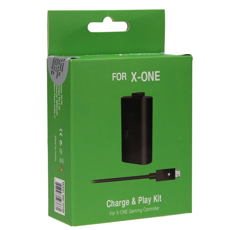 1/2xRechargeable Battery Pack For XBOX ONE Wireless Controller Play & Charge Kit
