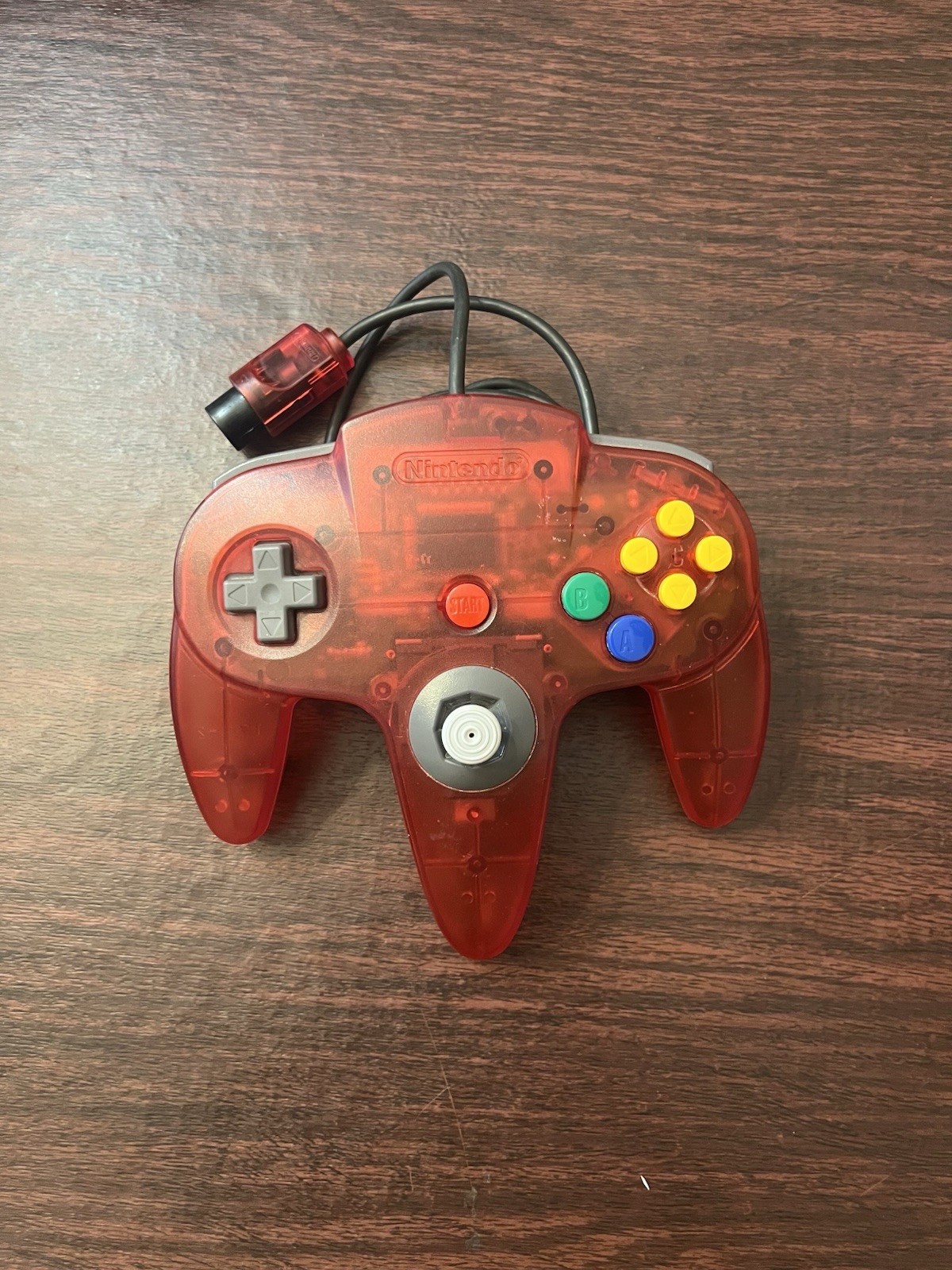 Nintendo 64 Controller Watermelon Red, OEM, Tight Stick, N64, Working Fast Ship