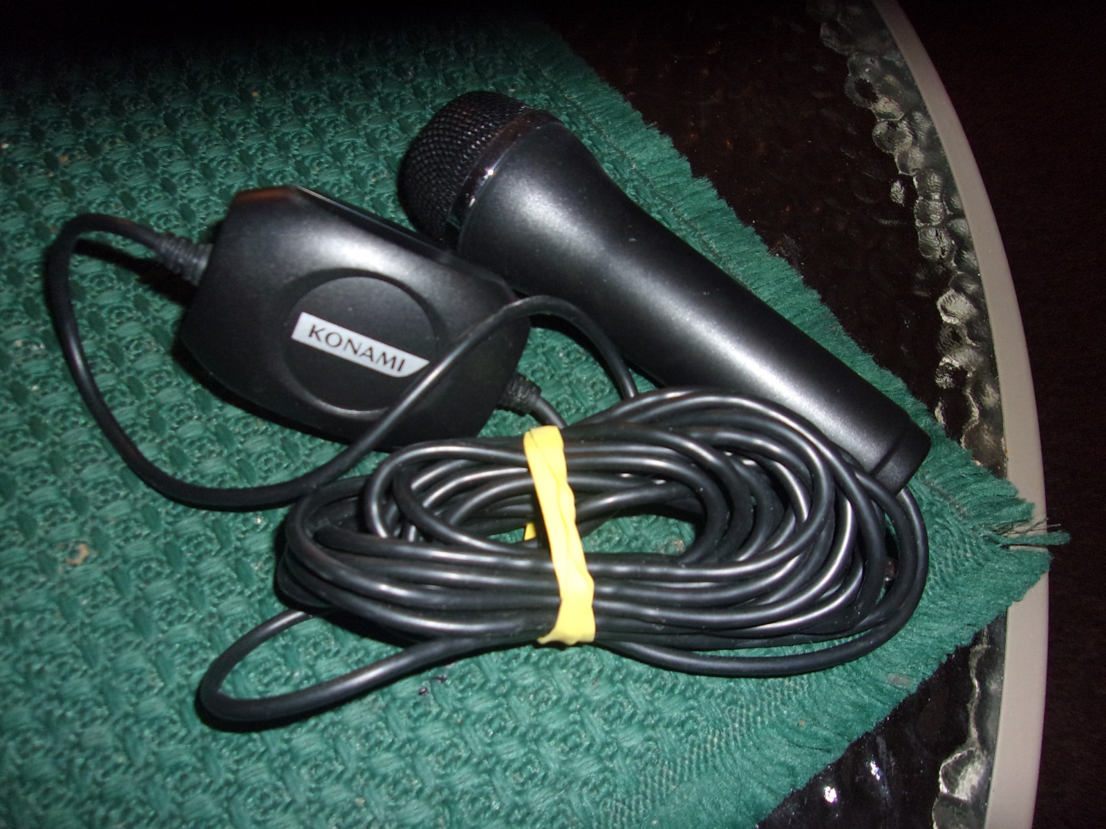 Logitech Konami Black USB Microphone MIC A-0060A Xbox 360, PS3, Wii and PC
