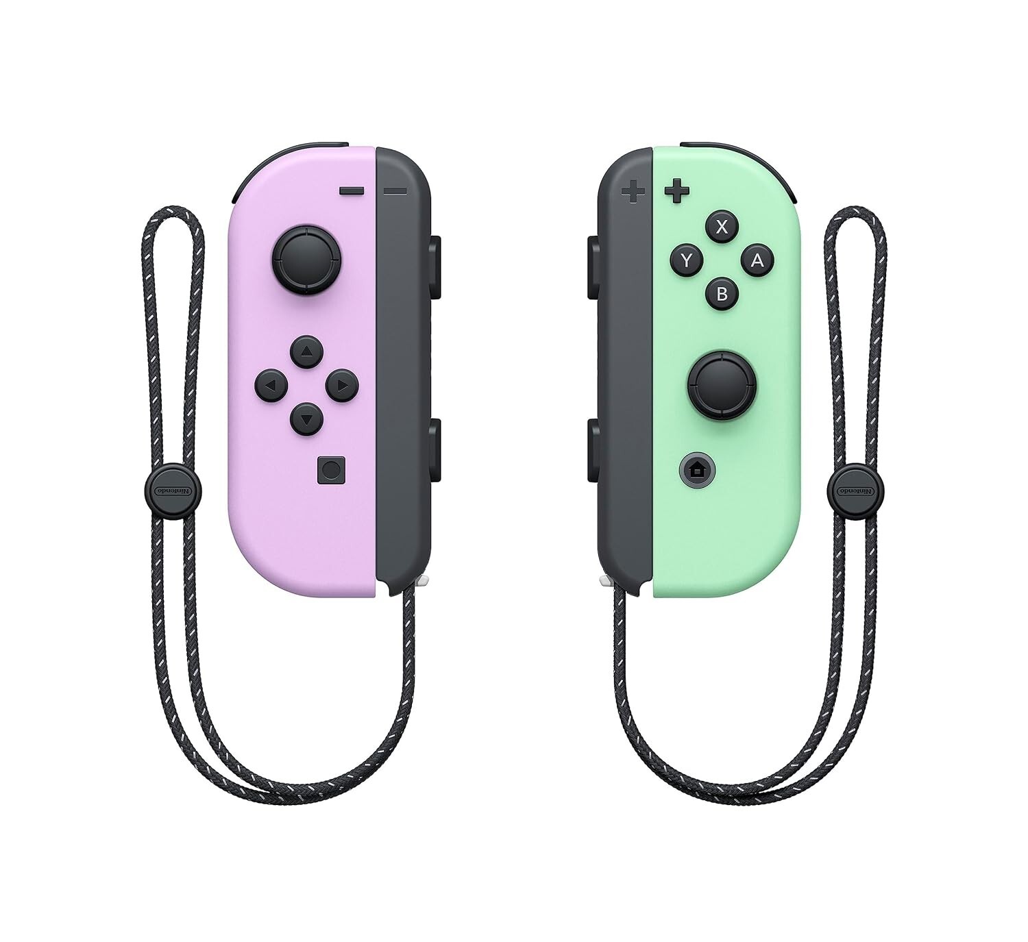 Nintendo Switch Joy-Con Controller – Pastel Purple (-) (L) / Pastel Green (+)(R)