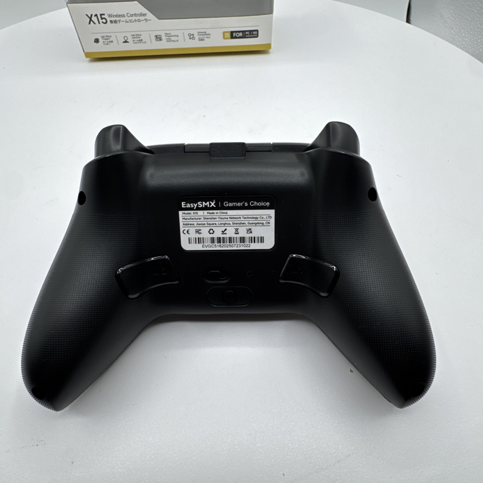 EasySMX X15 Wireless Bluetooth PC Switch Android Controller Hall Effect RGB