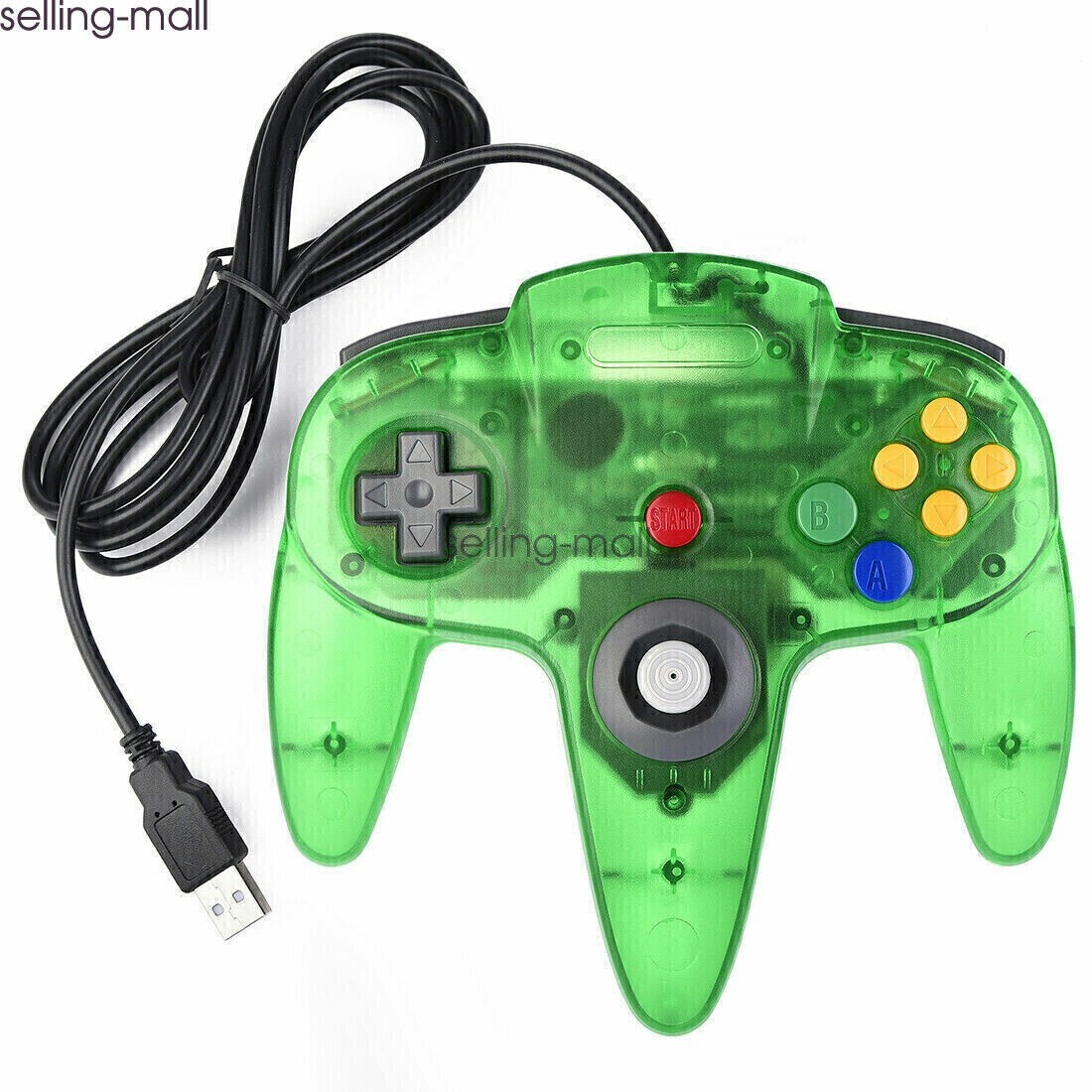 USB Wireless/Wired SNES/NES/N64 Controller for PC Mac Raspberry Pi Retropie