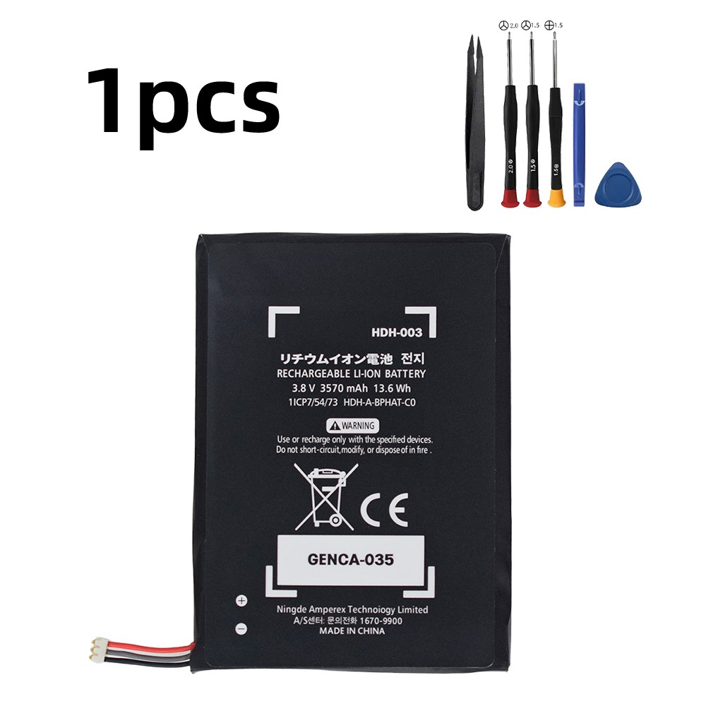 For Nintendo Switch Lite , NS Lite – HAD-003 Replacement Battery 3570mAh +Tools