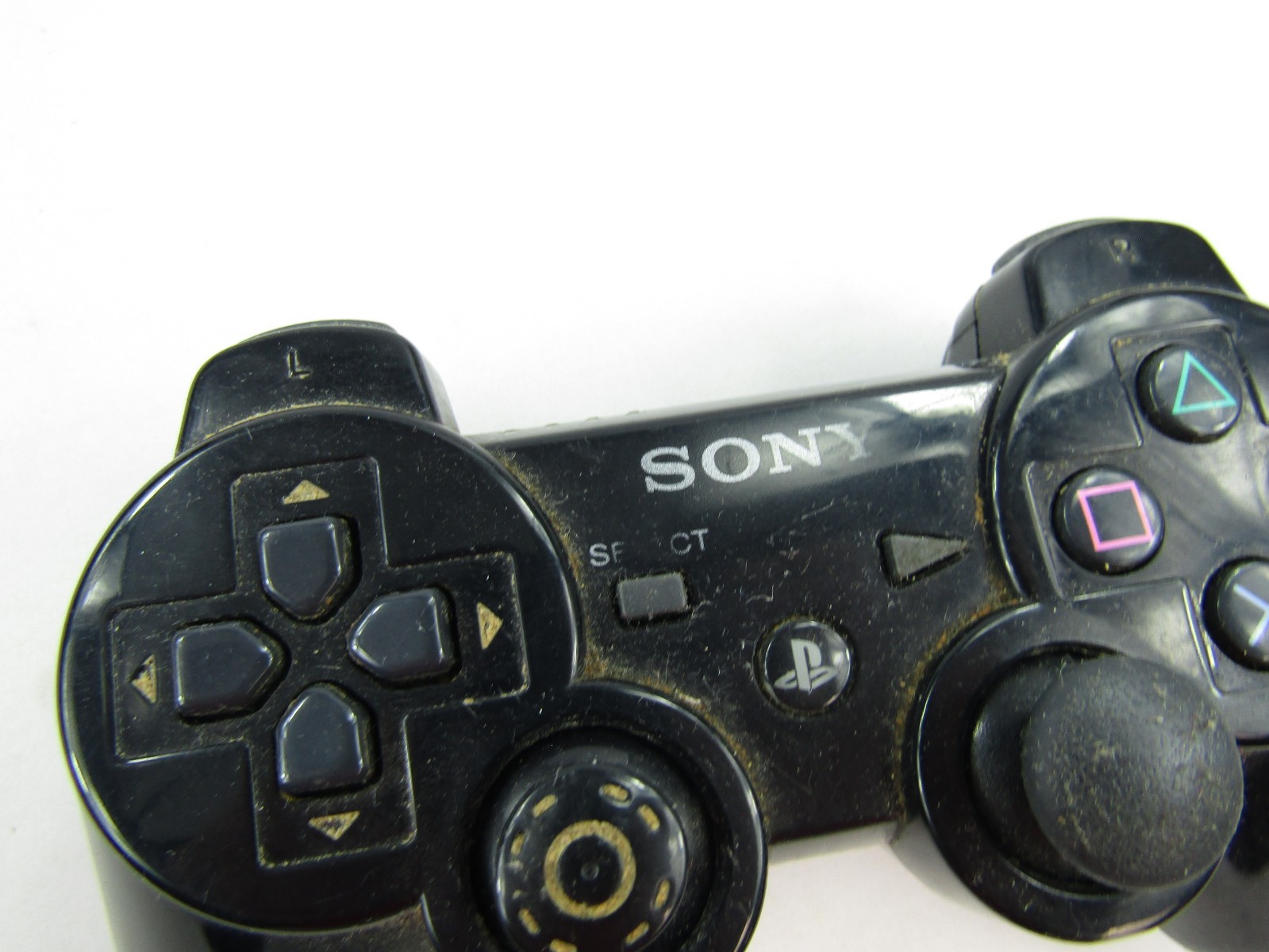 Sony Playstation PS3 Wireless Controller Model No CECHZC2U Black Untested