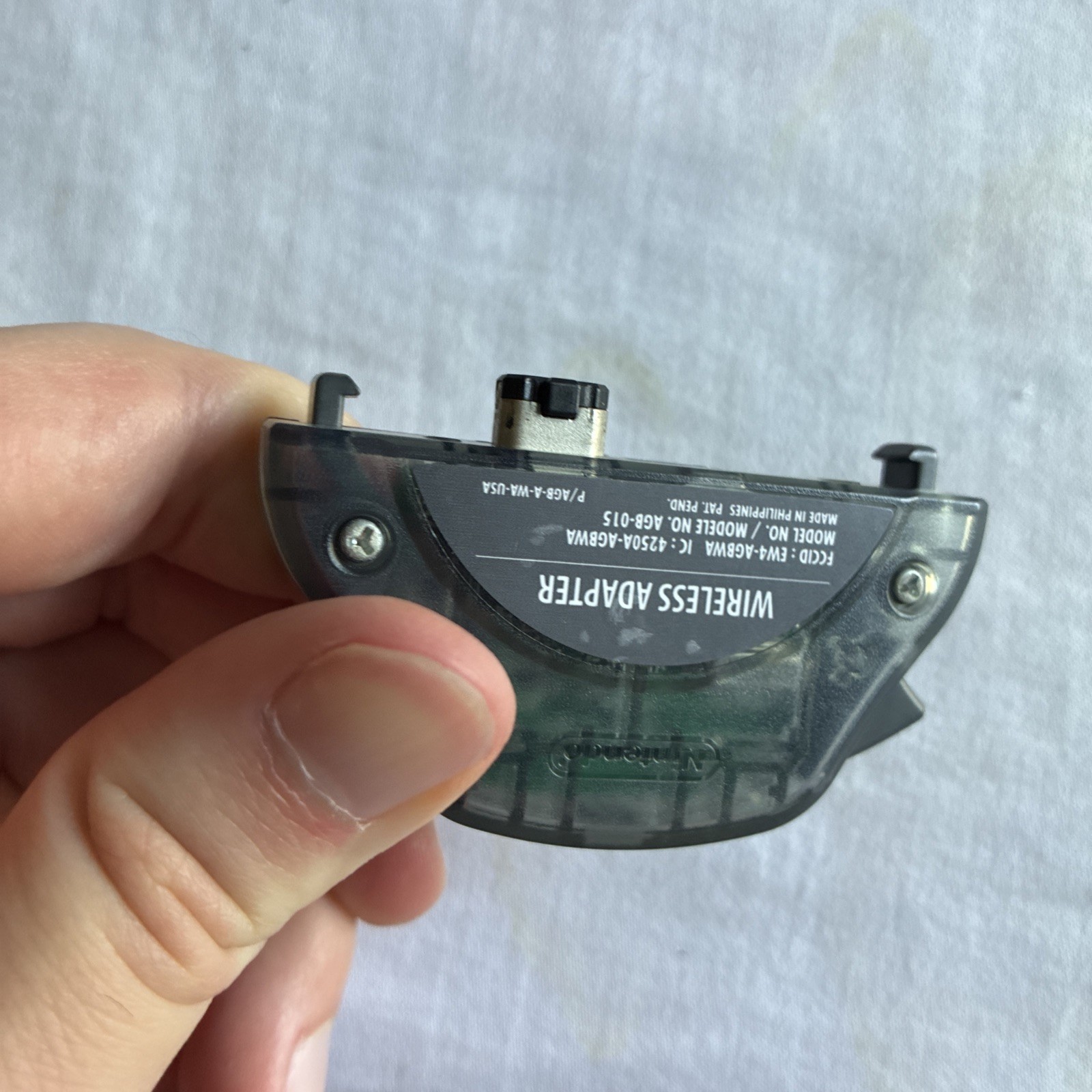 Wireless Adapter (Nintendo Game Boy Advance GBA) Authentic – AGB-015 UNTESTED