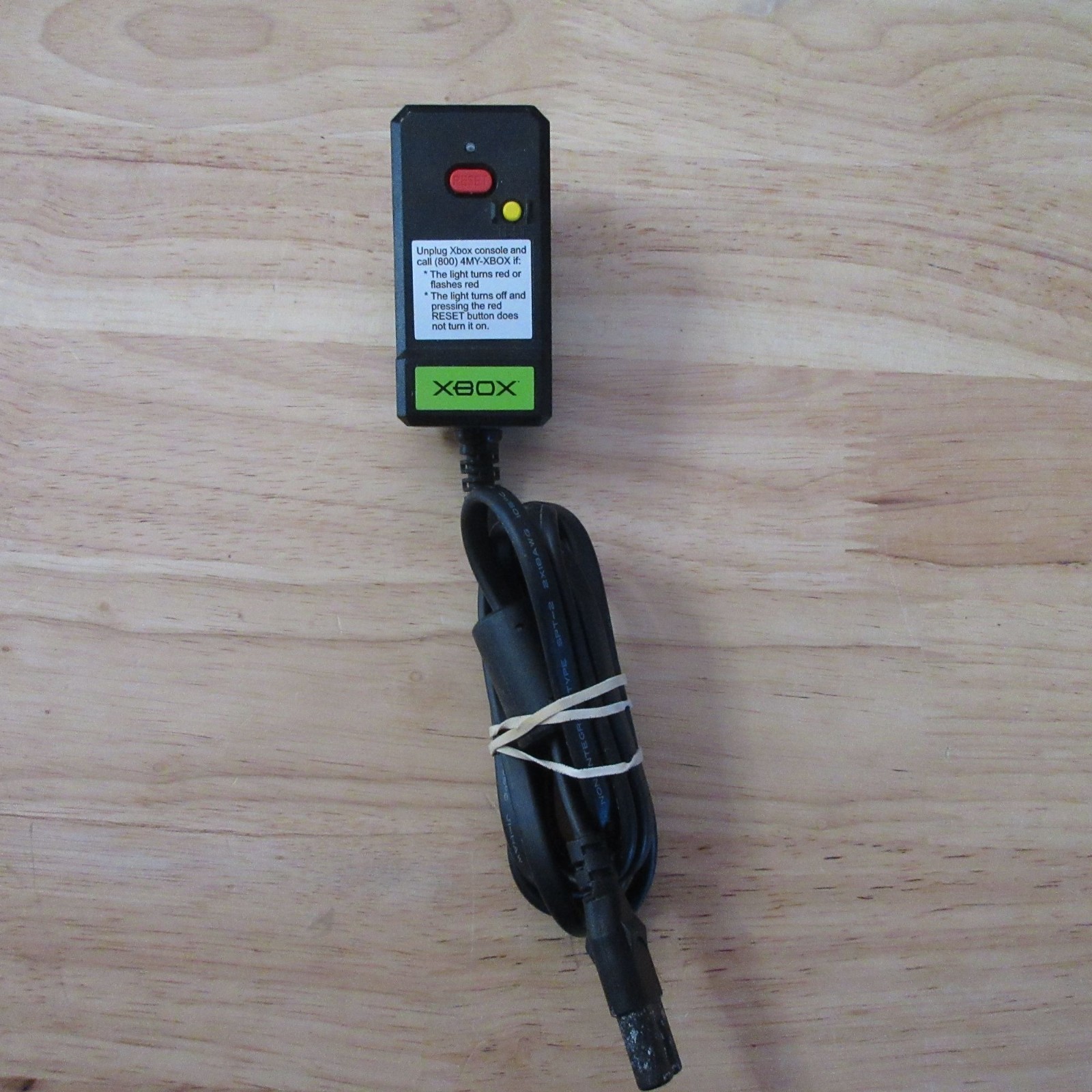 Original Microsoft OEM Xbox Protection Power Cord AC Adapter Cable X800563-100
