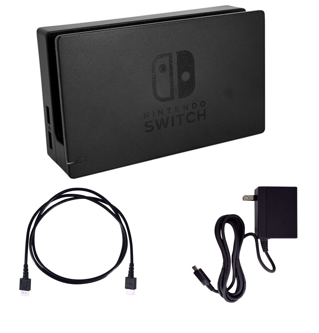 Nintendo Switch Console Screen TV Dock Station With AC Adapter HAC-007