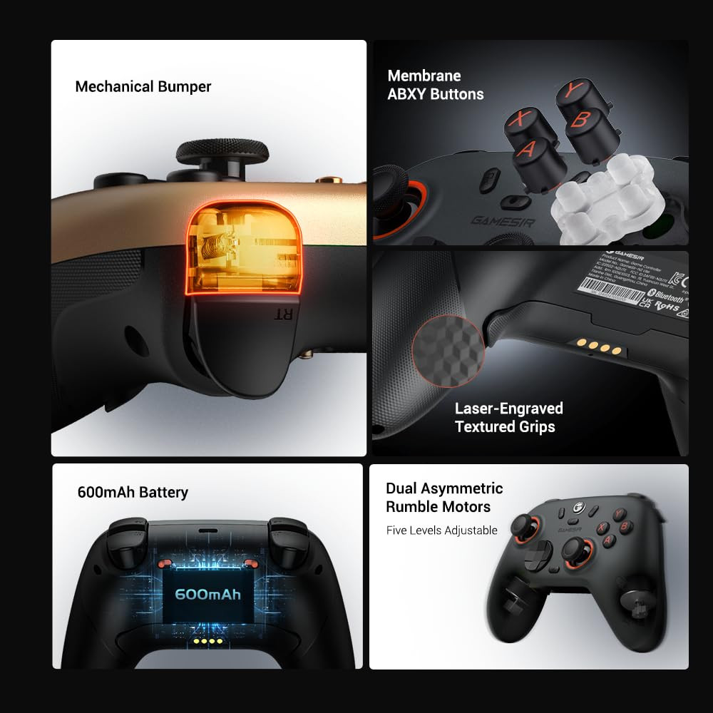 Nova Lite 2 Wireless PC Controller with Hall Effect Joysticks
