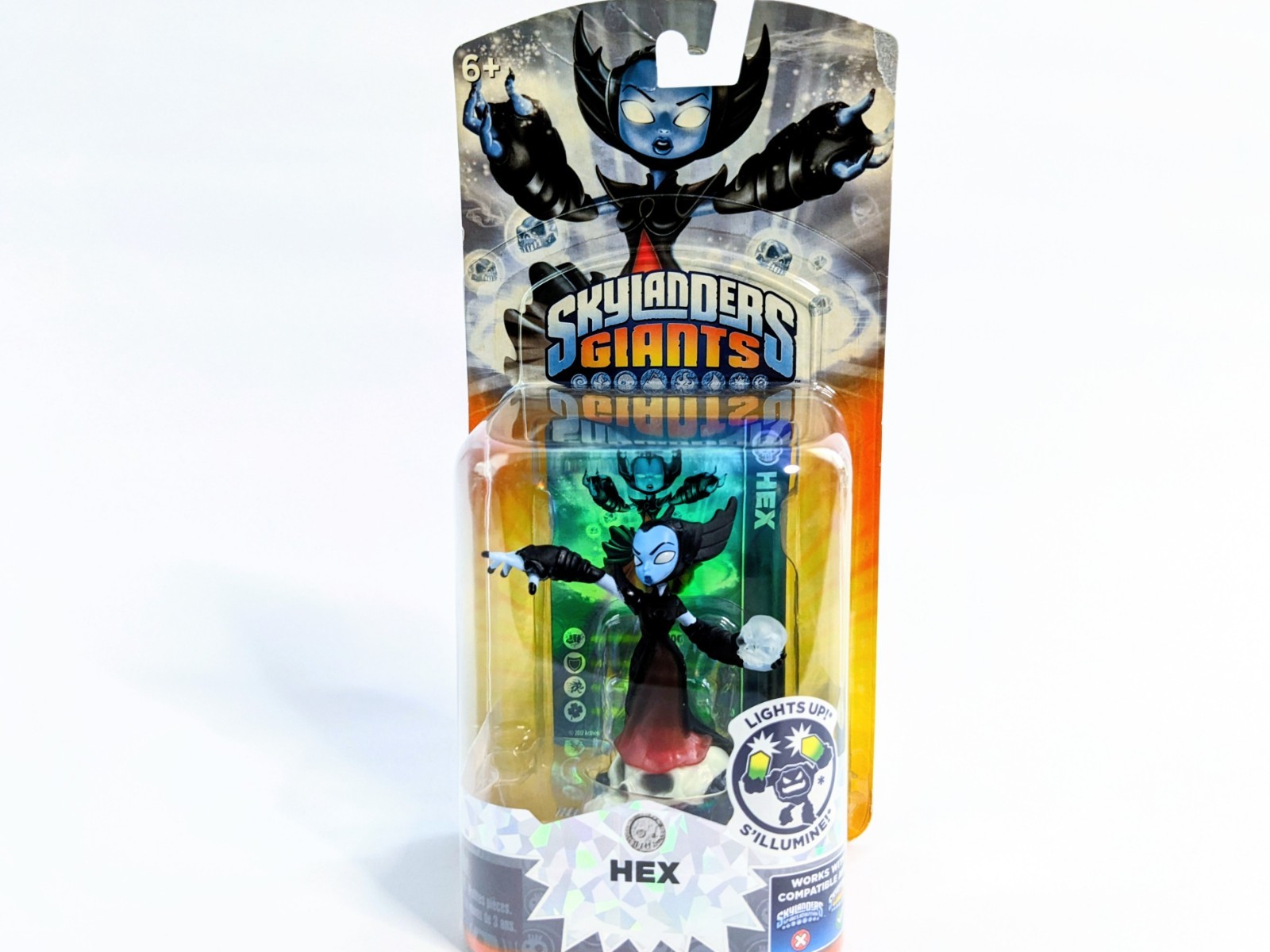 Activision Skylanders Giants Hex Lightcore Figure Lights Up 2012 New In Box