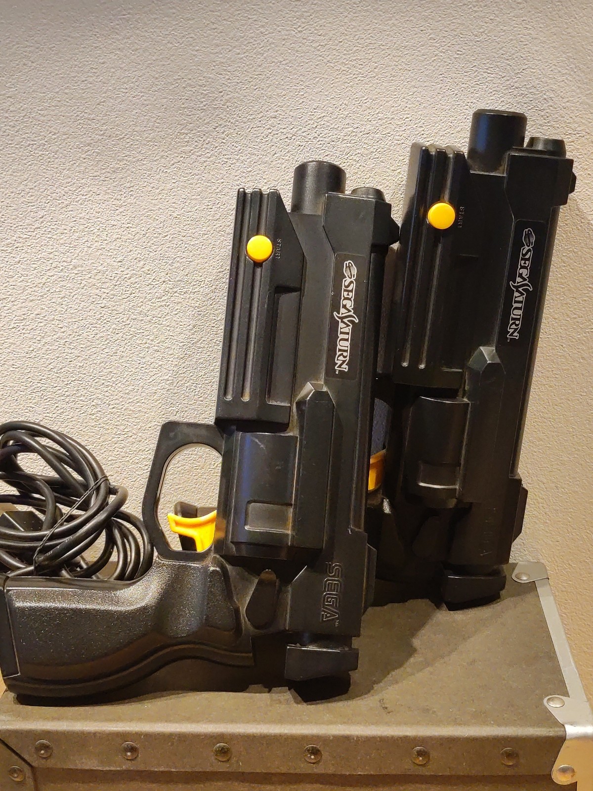 Virtua Gun Controller for Sega Saturn Official Sega Light Gun HSS-0122