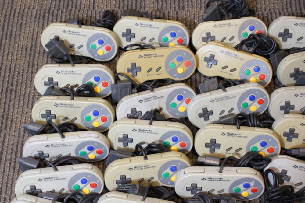 WHOLESALE Lot of 50 Nintendo Super Famicom Controller OEM SFC SNES UNTESTED