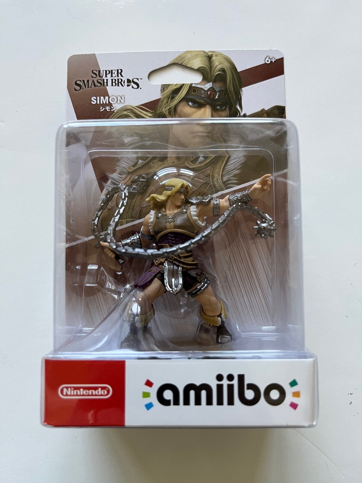 Super Smash Bros. Simon Amiibo Nintendo New Factory Sealed SSB Castlevania OOP
