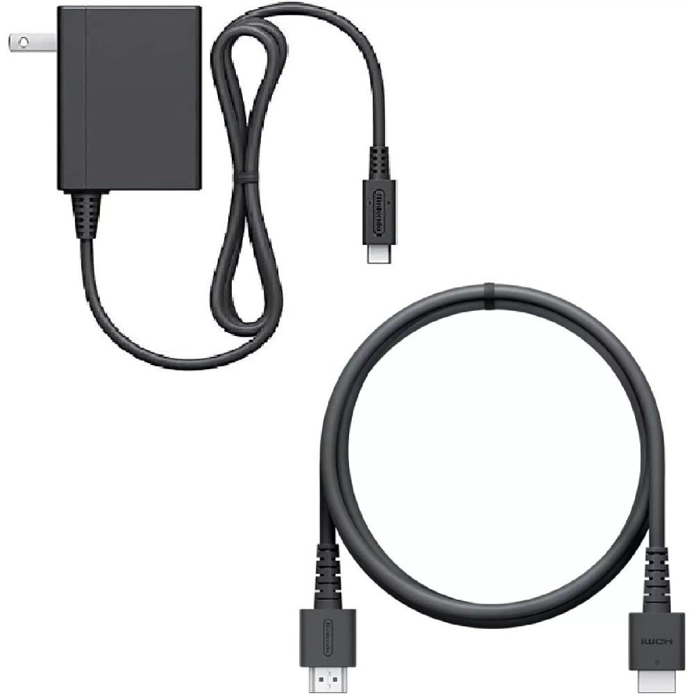 Original Nintendo Switch Charging Dock+AC Adapter Power Cable+HDMI CABLE Set TV