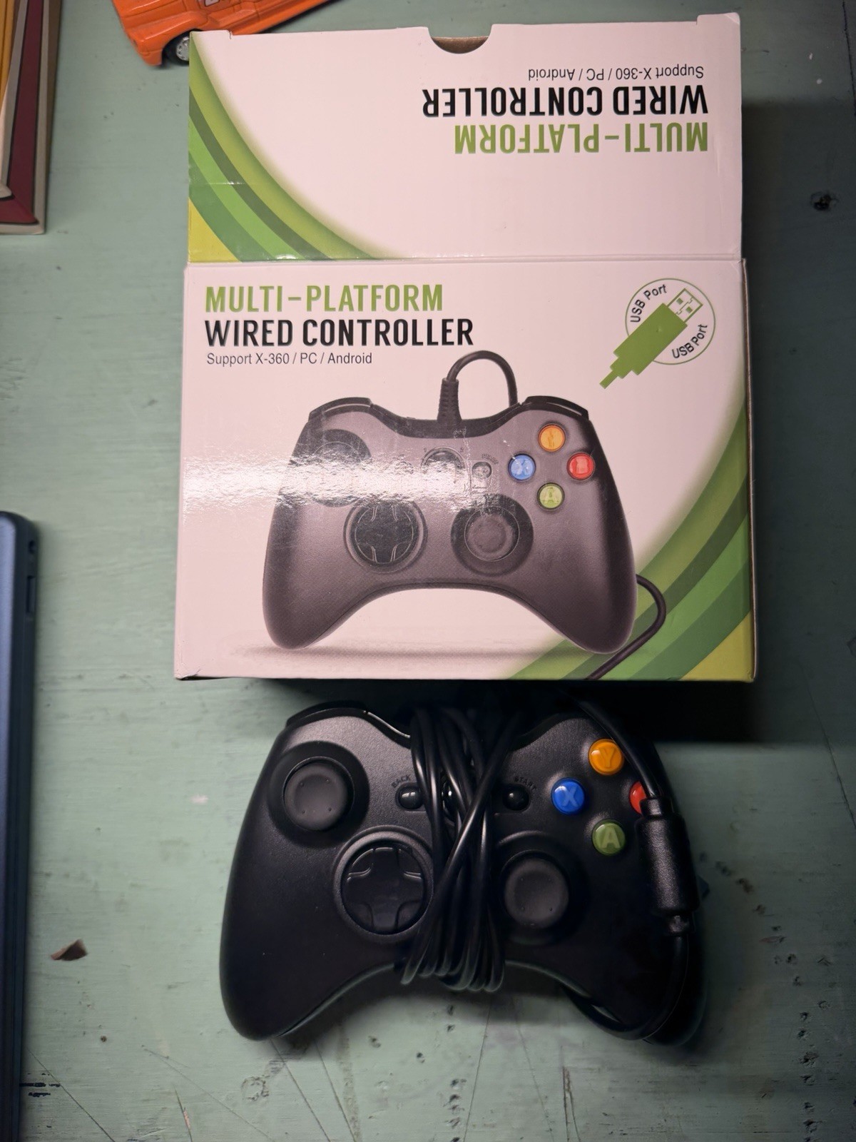 Multi Platform Wired Gaming Controller Great Condition Works