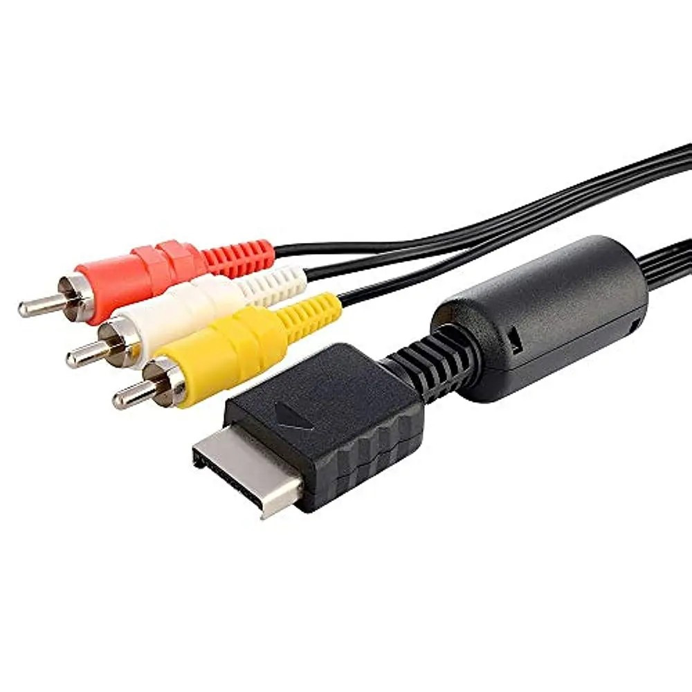 Genuine Official OEM RCA AV Sony Playstation 1 2 3 PS1 PS2 PS3 Audio Video Cable