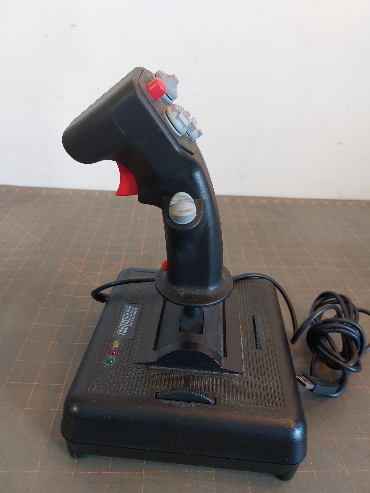 CH Products Fighterstick USB PC Flight Simulator Joystick