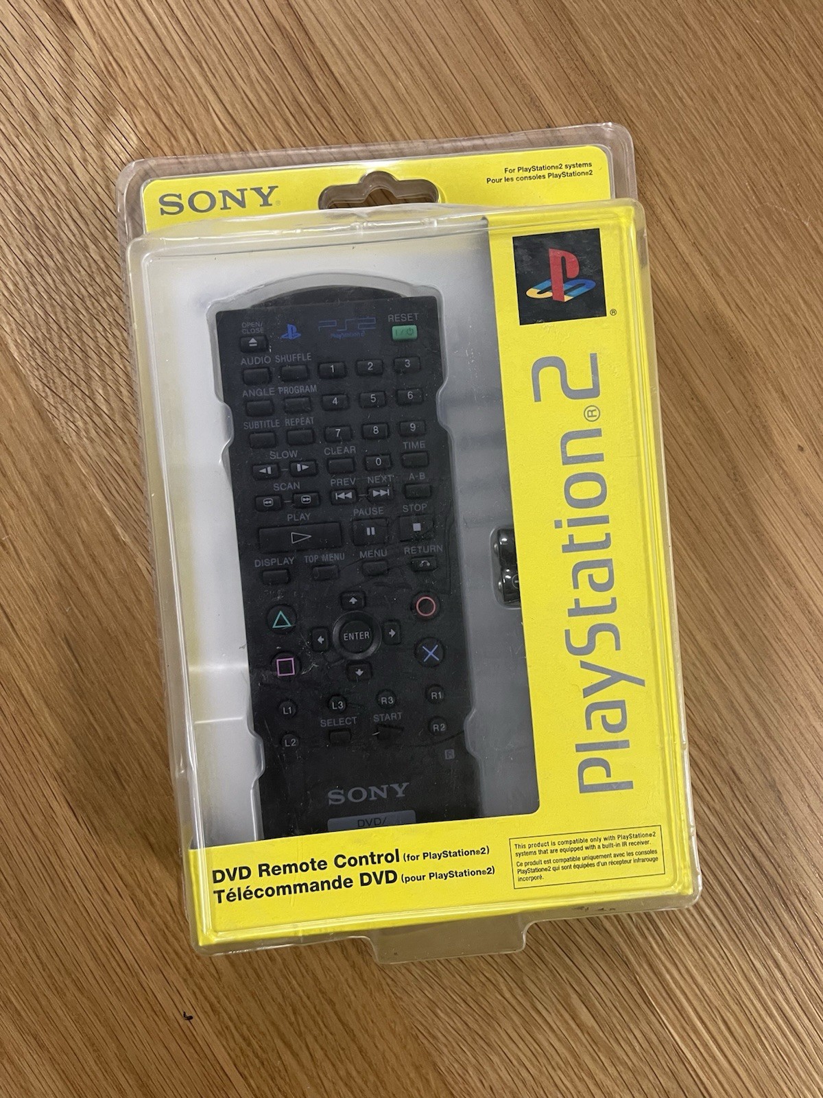 NEW sealed OEM 1st Party SONY Playstation 2 PS2 DVD Remote Control SCPH-10171