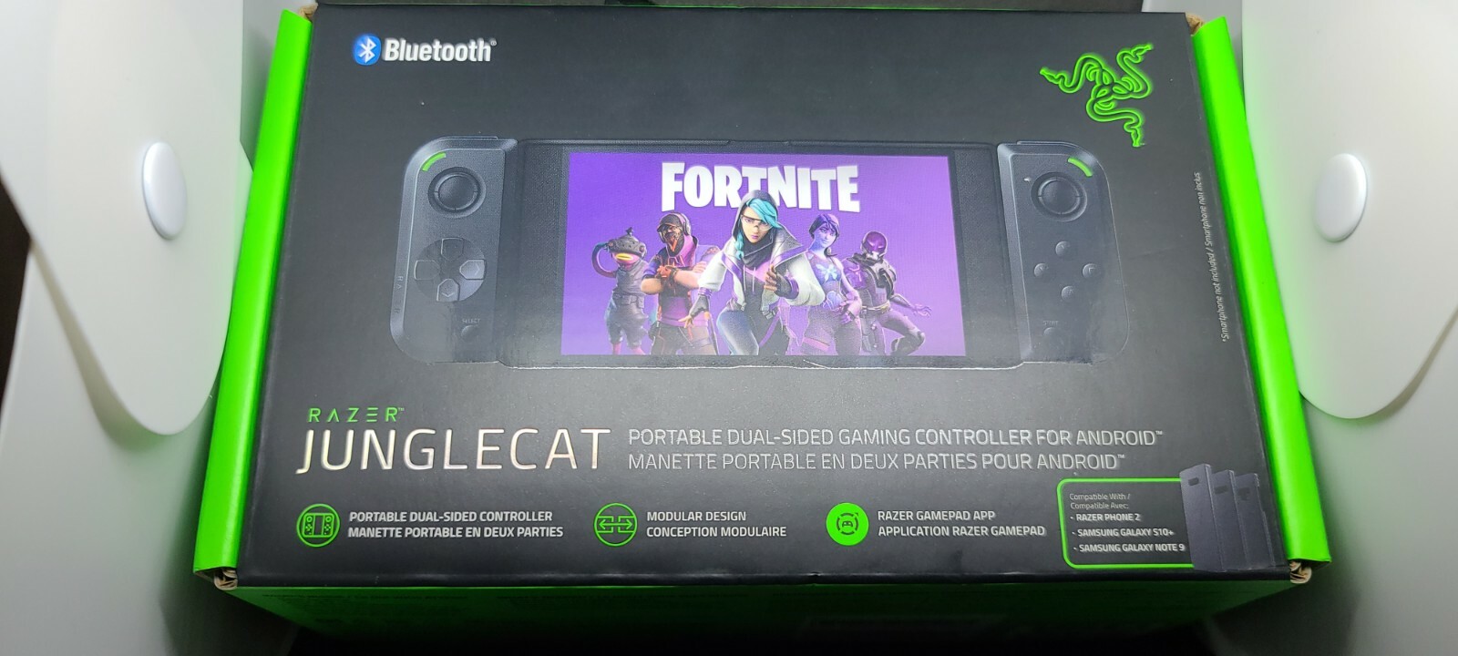 Razer Junglecat Gaming Controller OptionB Samsung Galaxy S10+ Note 9 RazrPhone 2