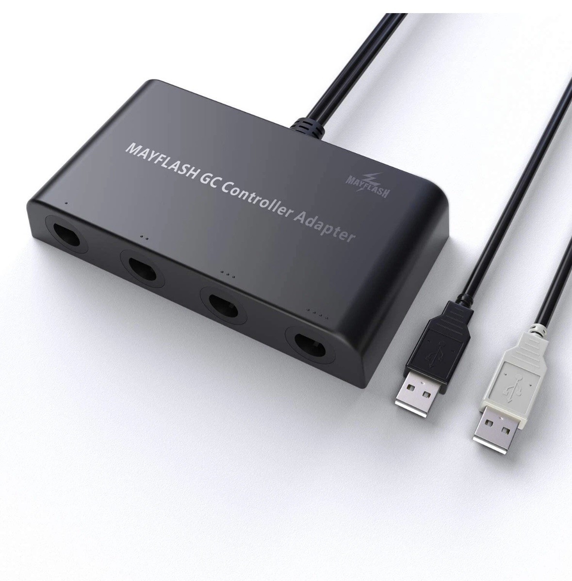 New Mayflash 4 Port Adapter GameCube Controller to Nintendo Switch, Wii U & PC