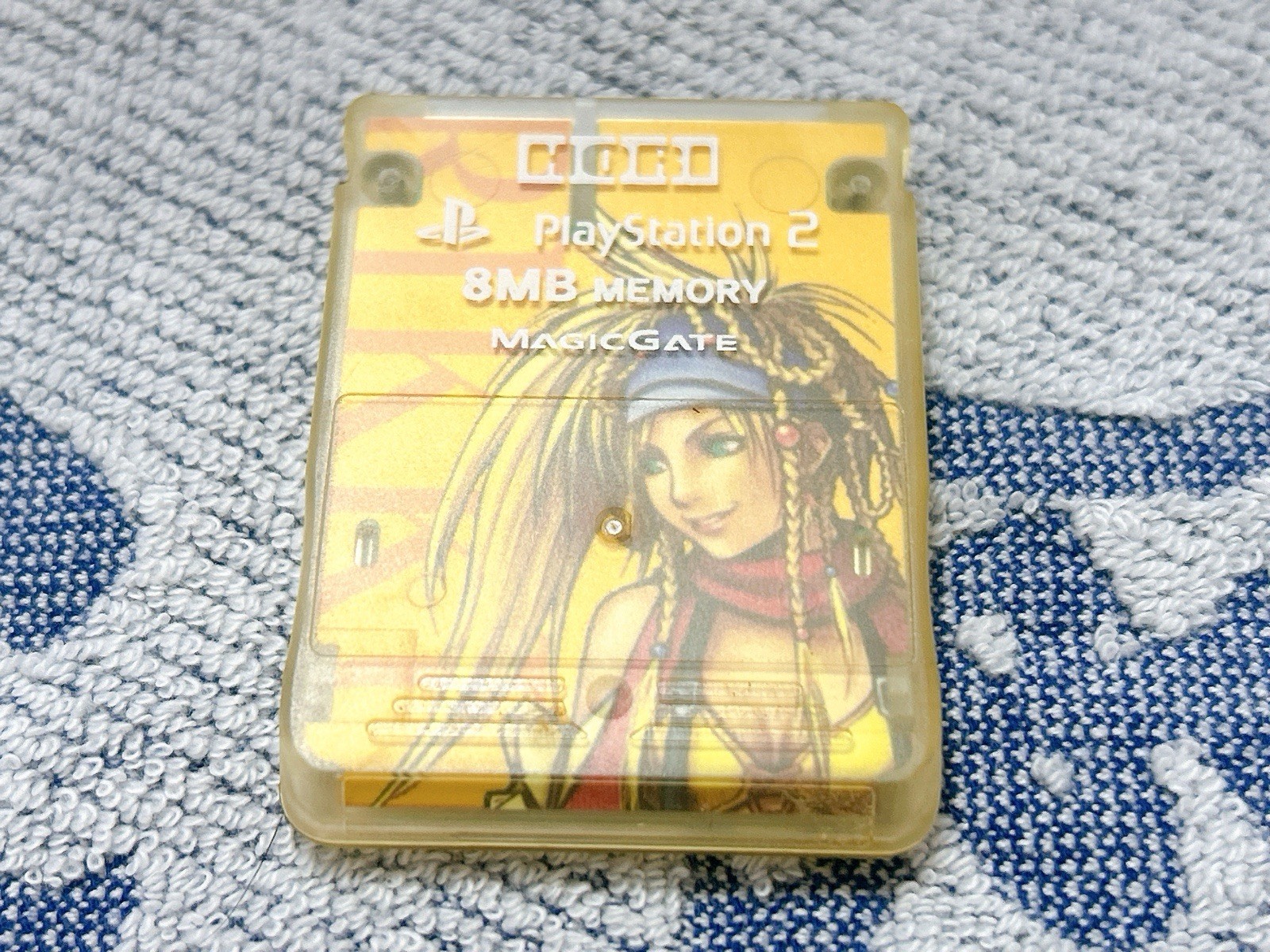 Final Fantasy X-2 Rikku PS2 8MB Memory Card Hori MagicGate Japan