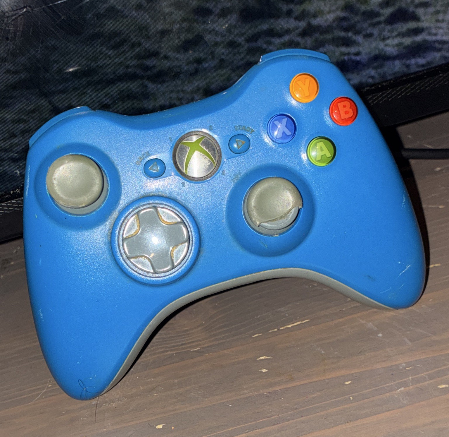 Limited edition Xbox 360 Wireless Controller for Console – Blue/Gray