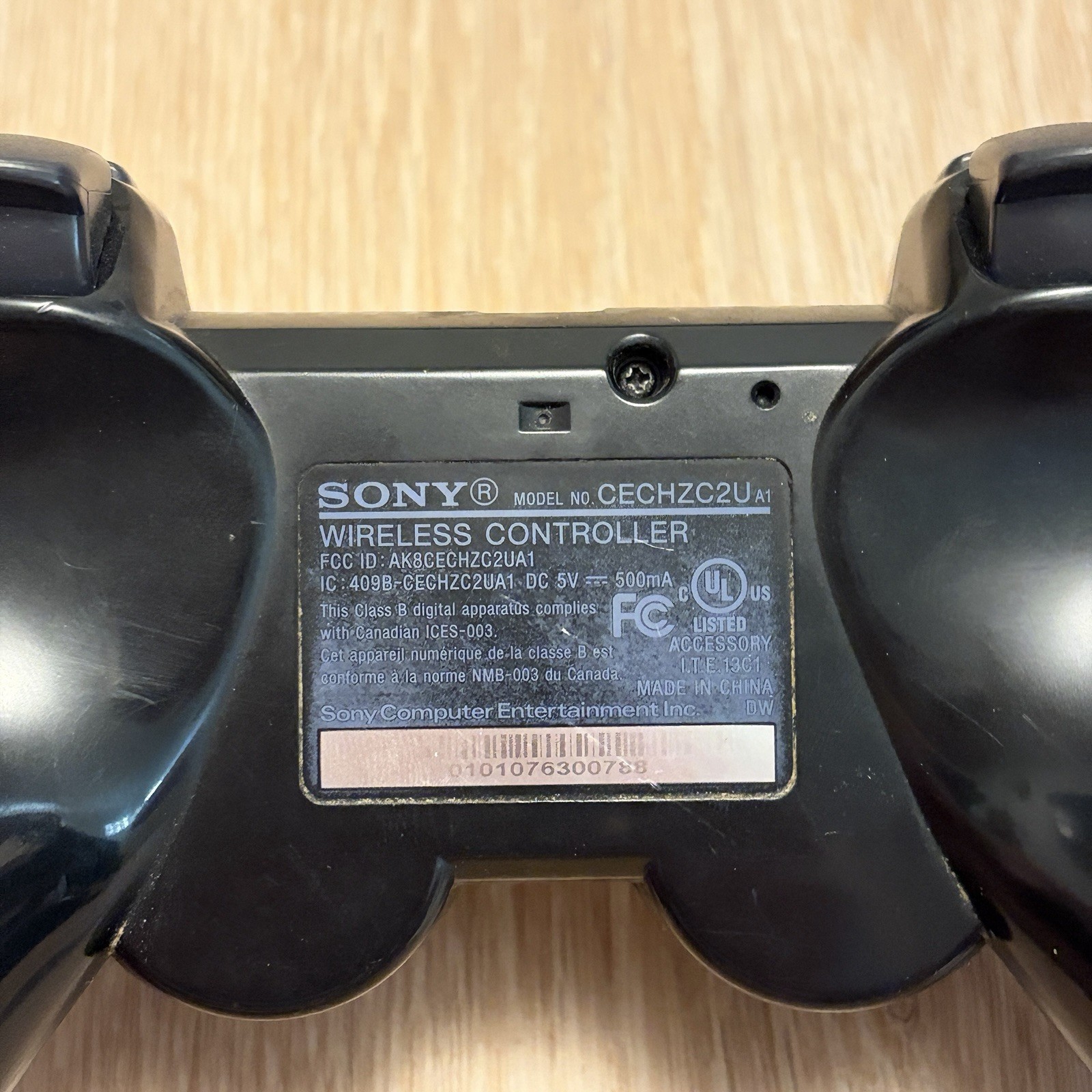 Sony PlayStation DualShock 3 Wireless Controller – Black (CECHZC2U)