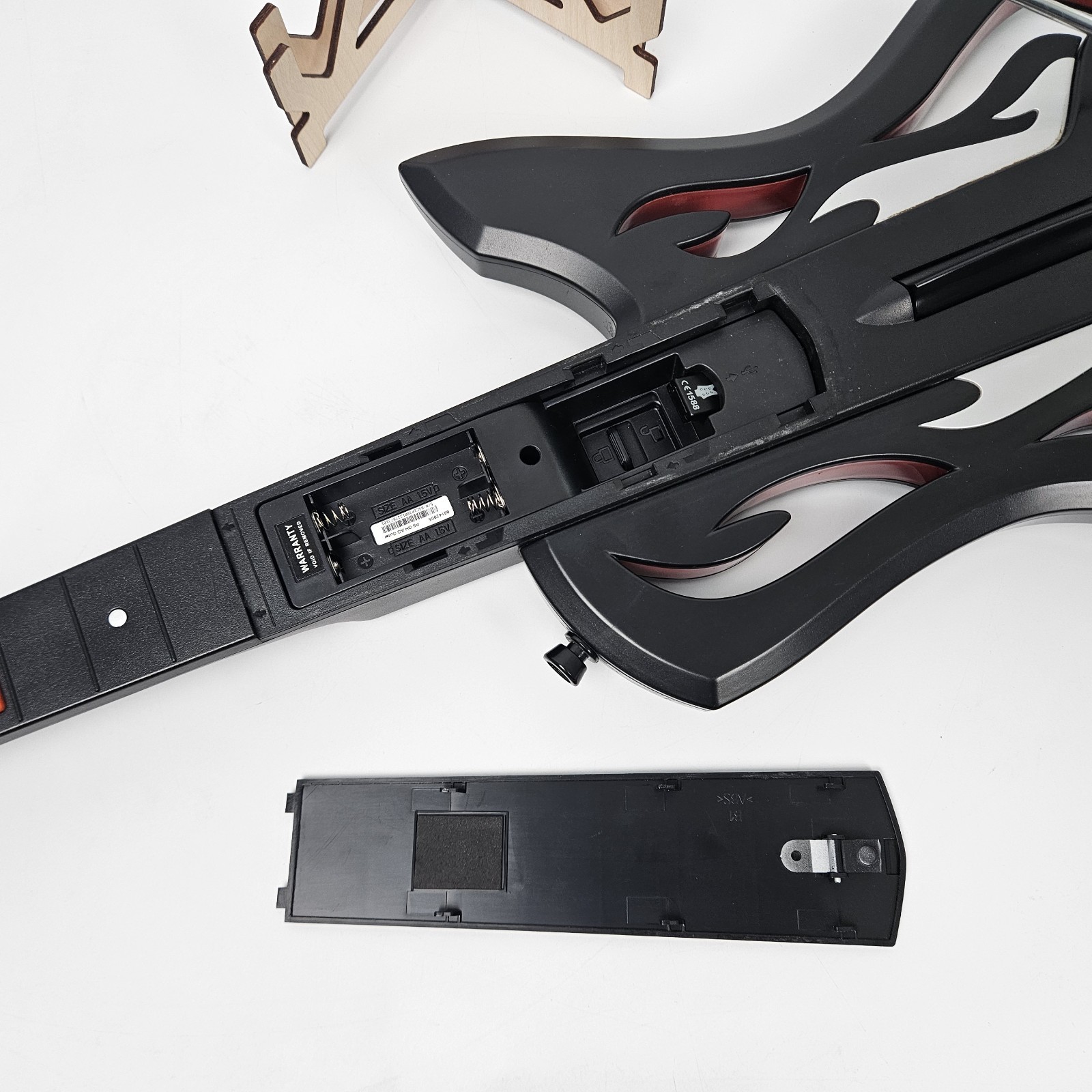 Guitar Hero Warriors of Rock AG Controller & Dongle PlayStation 3 PS3 Tested