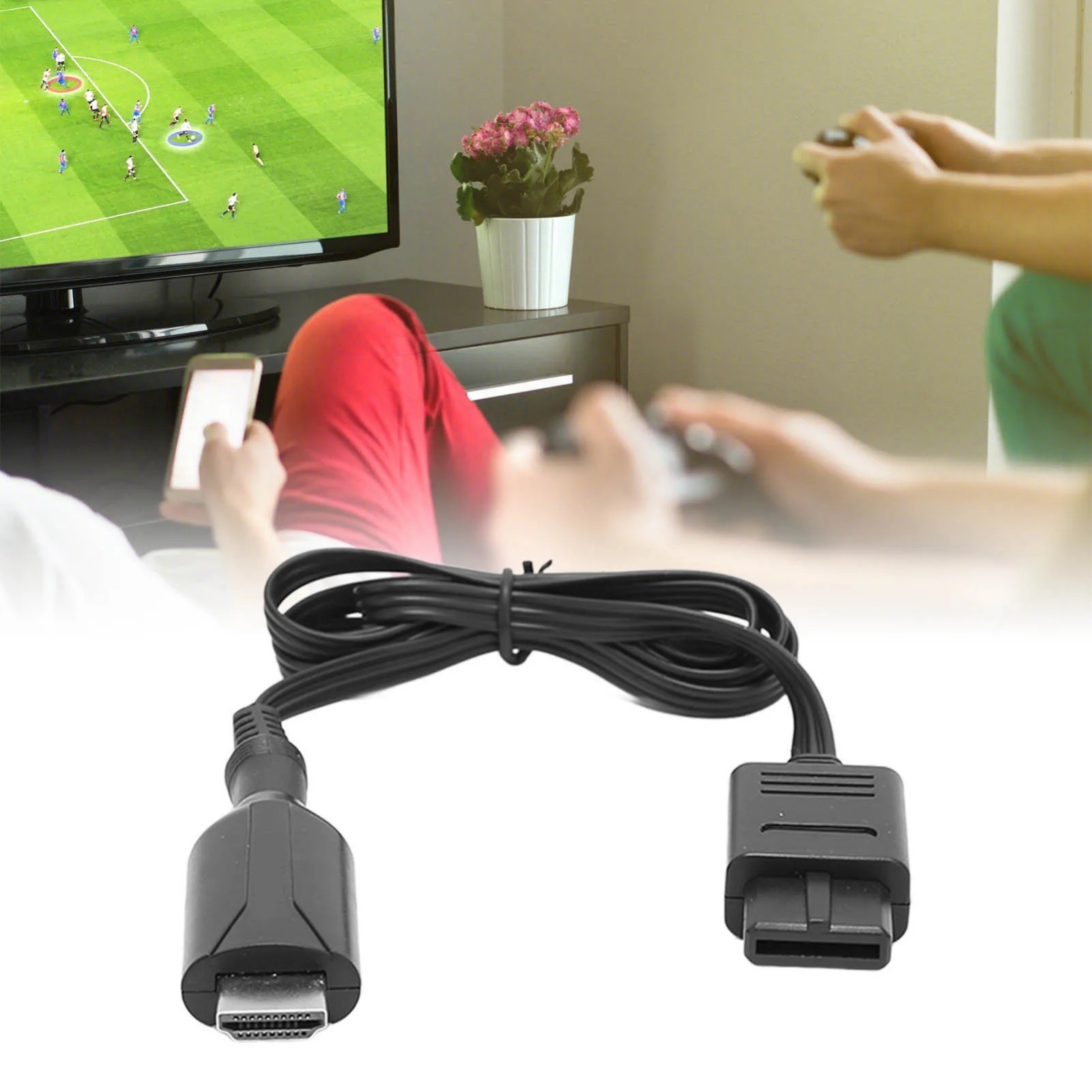 N64 SNES NGC to HDMI Converter – 1080P HD Video Adapter for Retro Game Consoles