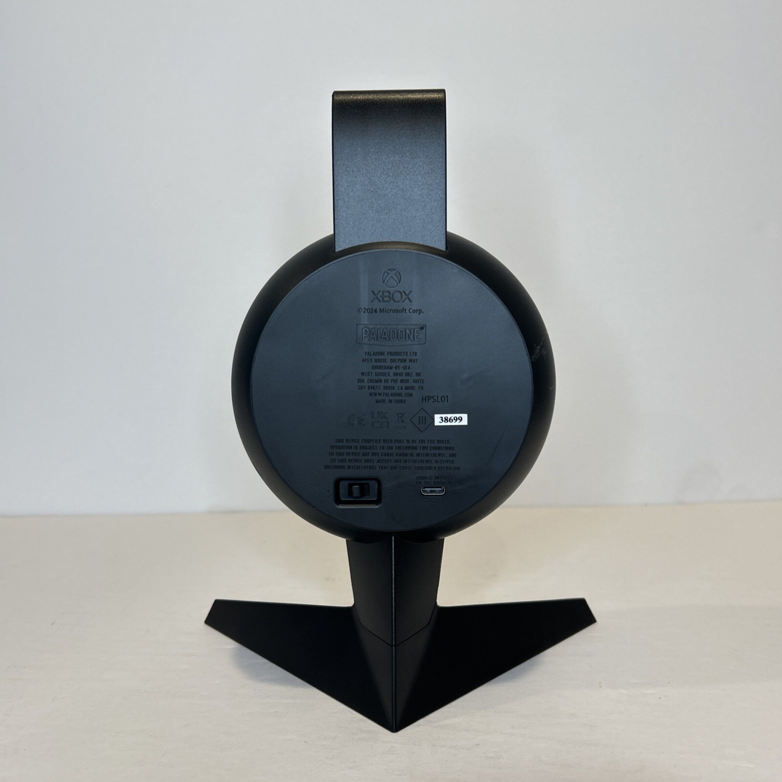 Xbox Headphone Stand Light Black Green Paladone Light Up Head Light Gaming