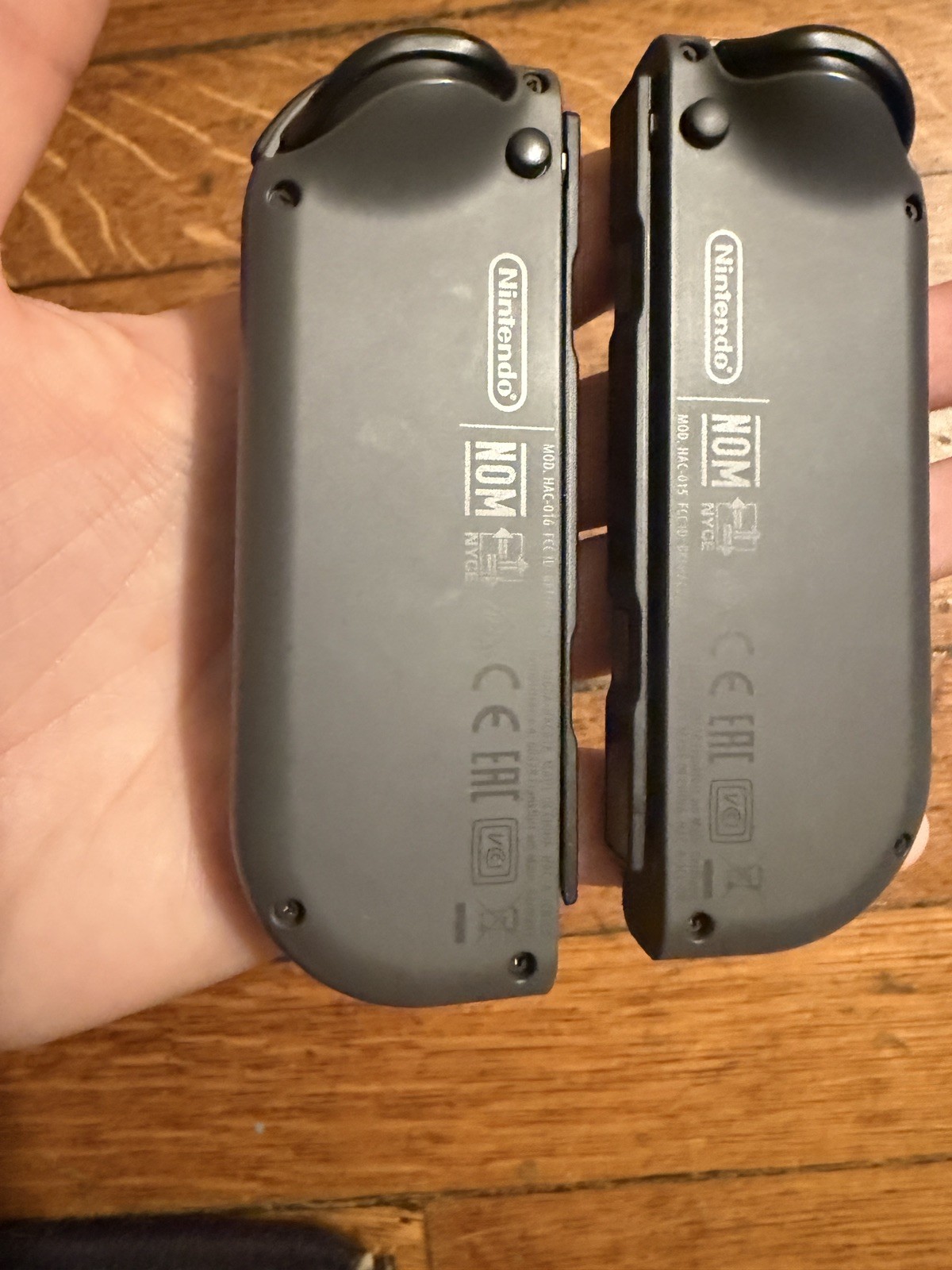 🔥 Official Nintendo Switch Joy‑Con – Left / Right Gray Joy Con HAC-015/HAC-016