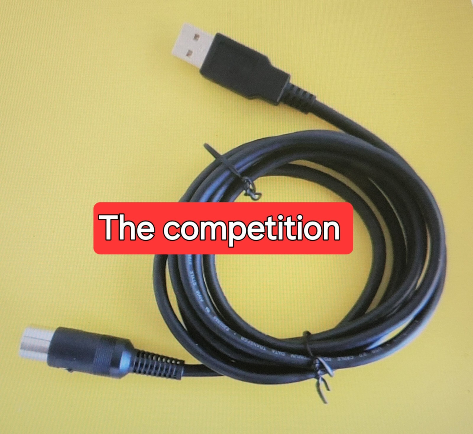Atari USB Power Cable for 600XL, 800XL, 65 XE AND 130 XE – approx 6 ft