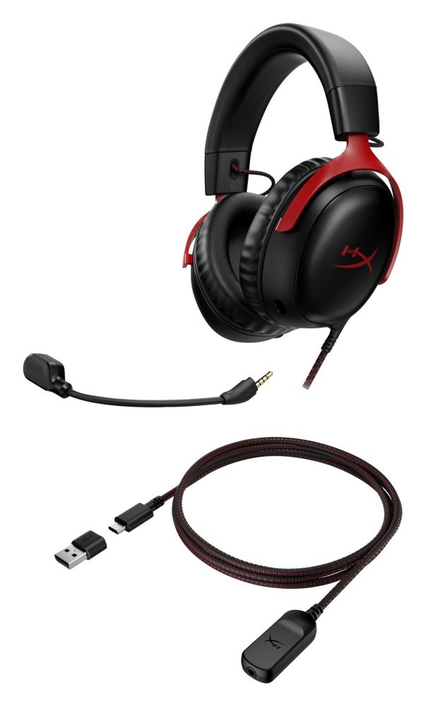 HyperX Gaming Headset CLOUD III Black and Red