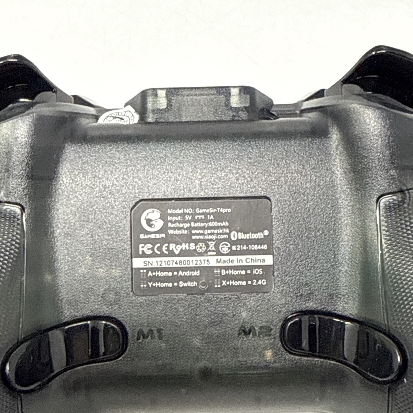 GameSir T4 Pro Wireless Controller for Windows PC/Switch/Android/iPhone USB-C