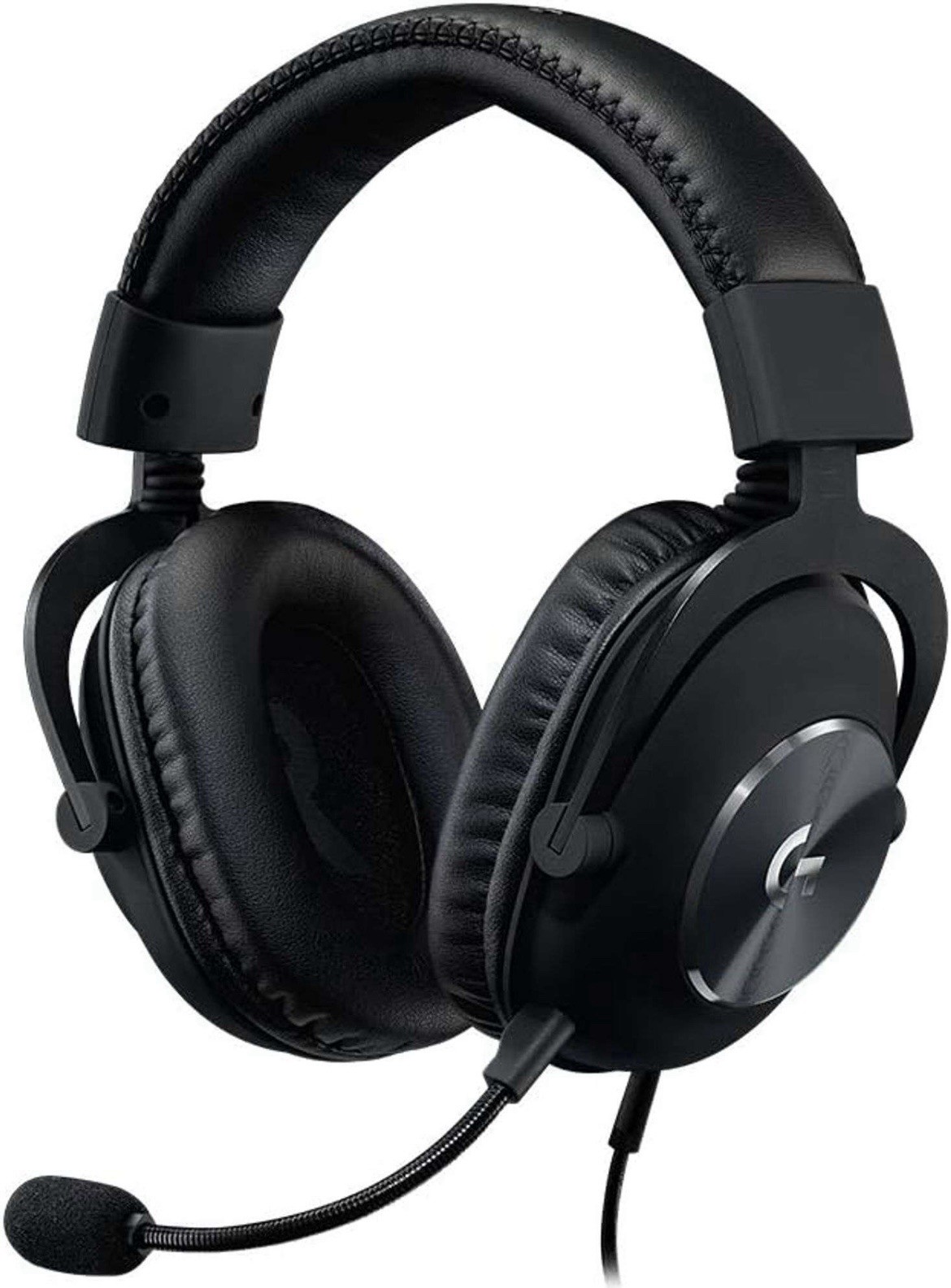 Logitech G Pro X Wired Gaming Headset w/ Blue VO!CE, USB DAC, DTS 7.1 — Black