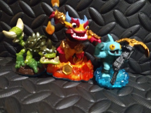 Activision Skylanders SWAP Force: Slobber Tooth, Fire Kraken, and Gill Grunt