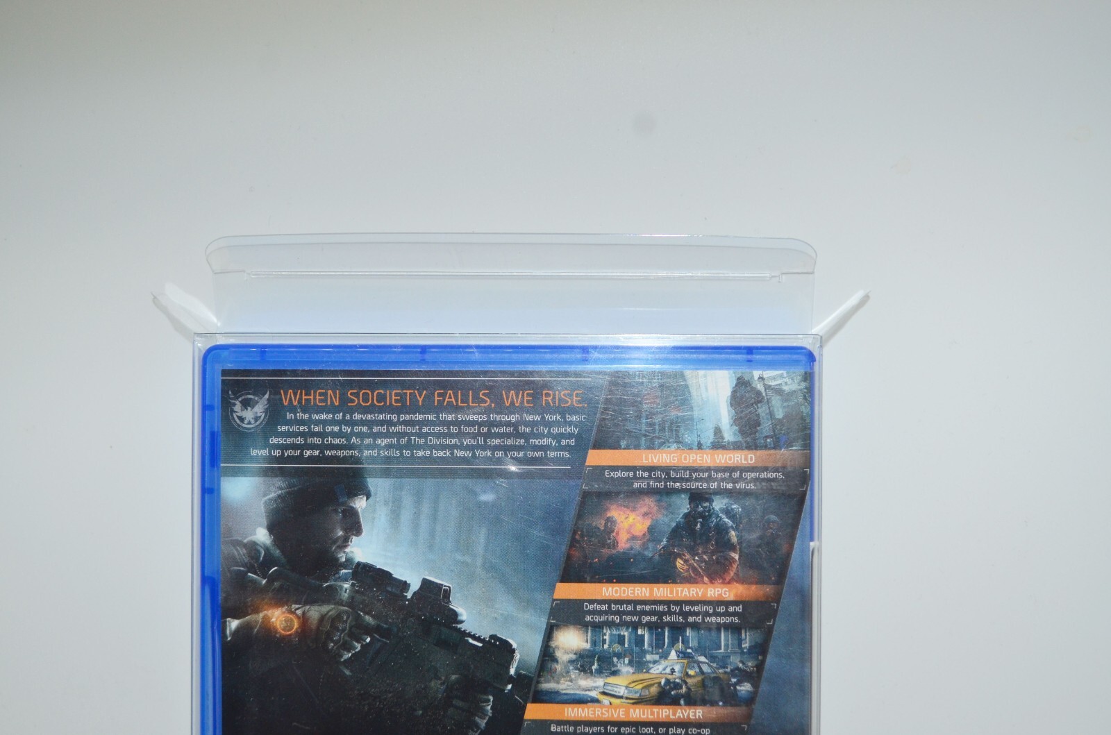 30 Plastic Protective Protectors Cases Sleeves Boxes For Sony PlayStation 4 PS4