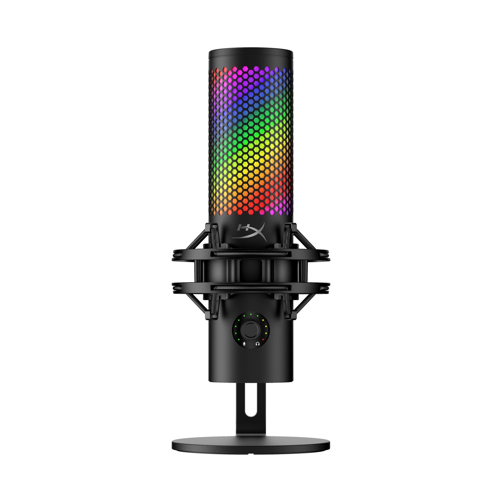 HyperX 9A273A6#ABA QuadCast 2 S Wired Multi-Pattern USB Microphone with RGB