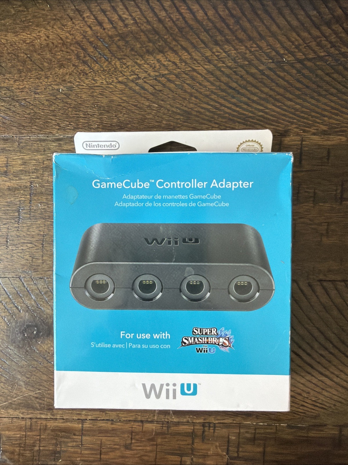 Nintendo Wii U GameCube Controller Adapter – BRAND NEW / NEVER OPENED
