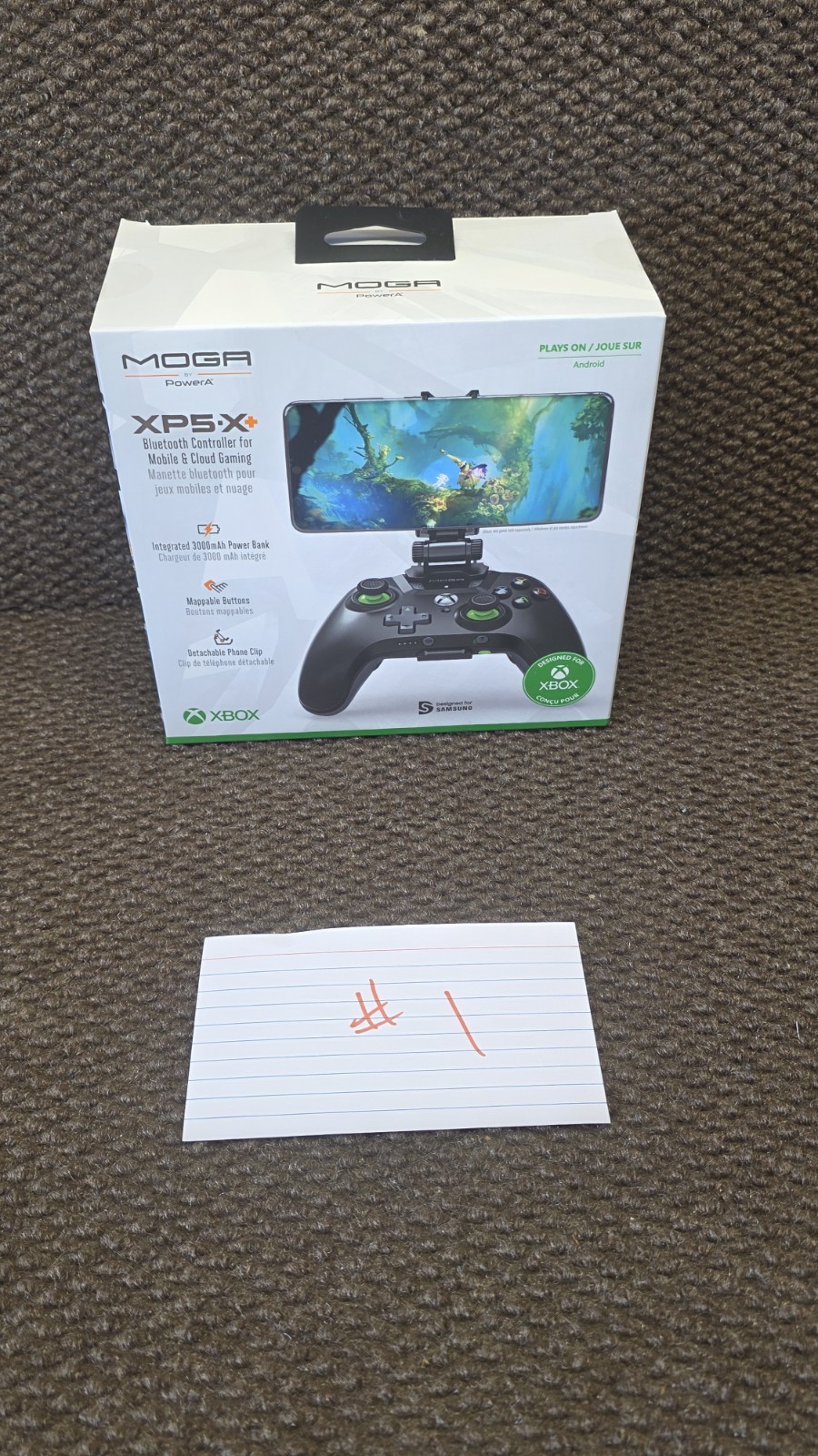 NEW in Box, MOGA XP5-X Plus XBOX Bluetooth Controller + FREE Shipping!