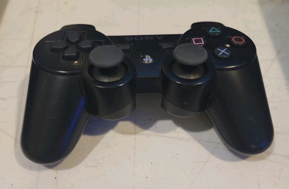 Genuine Sony Playstation PS3 DualShock 3 Wireless Controller OEM Black CECHZC2U