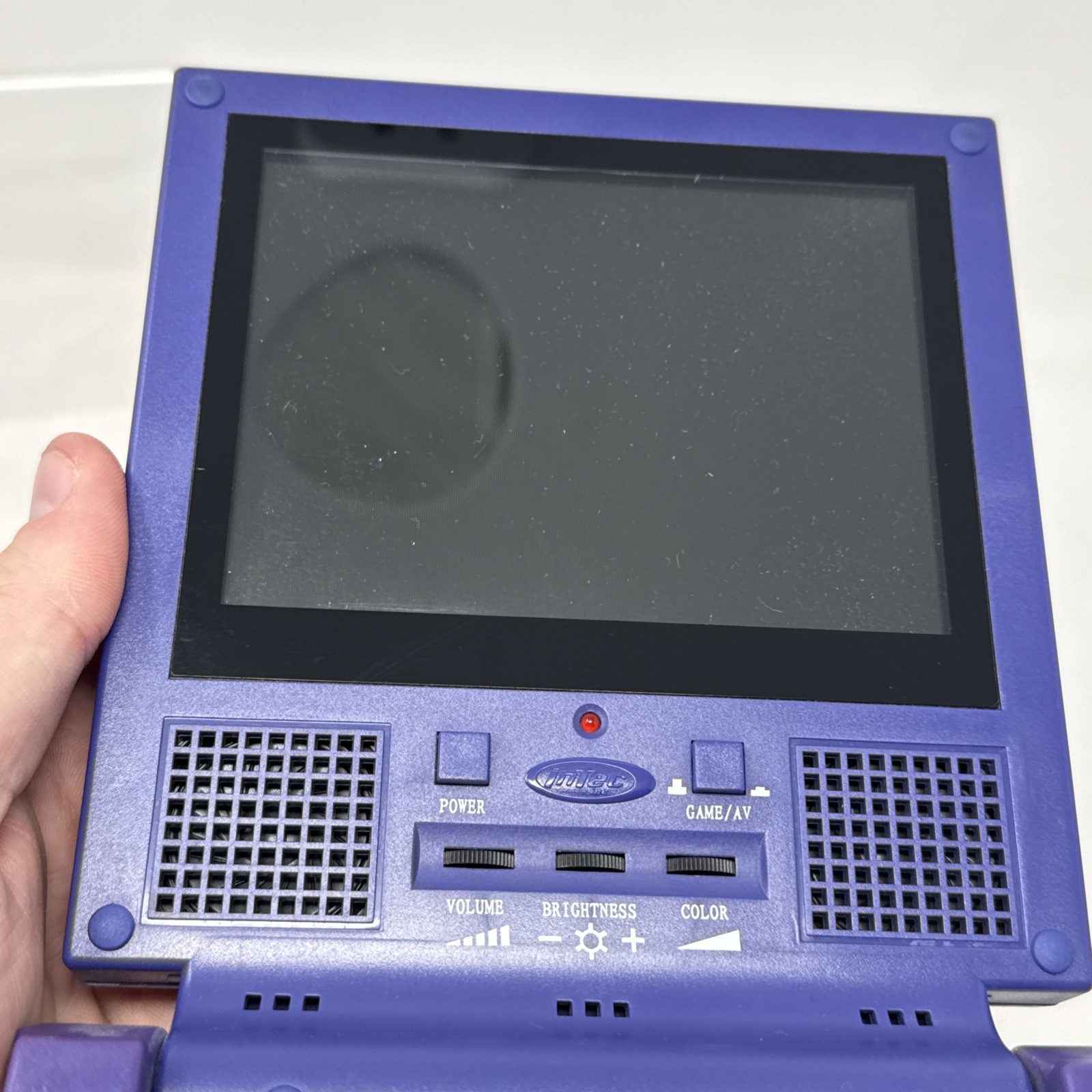 Intec Indigo Nintendo GameCube Portable LCD Screen – Tested And Working! RARE!