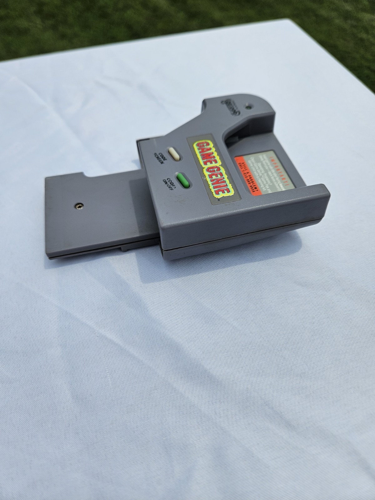 Nintendo GameBoy Game Genie Galoob Model 7359 – W/ Code Book – TESTED!!