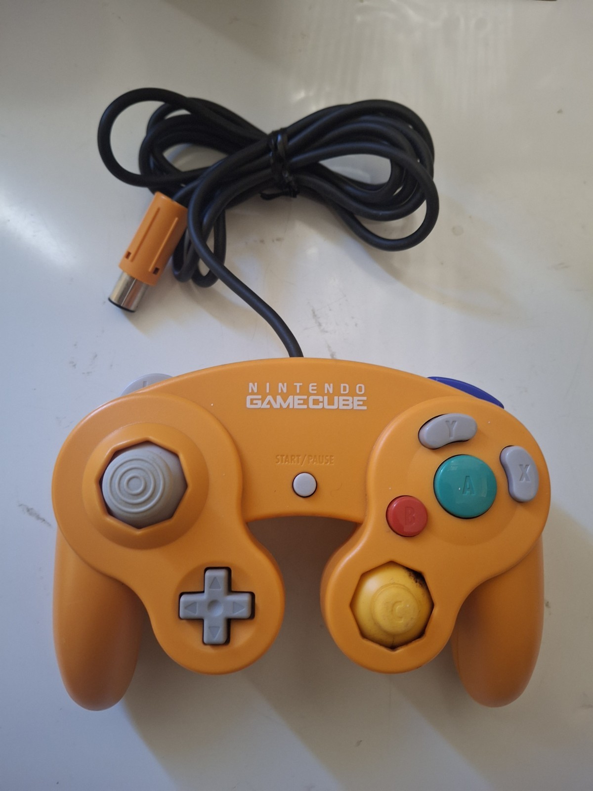 Official Nintendo GameCube Controller SPICE ORANGE OEM Wii Remote DOL-003