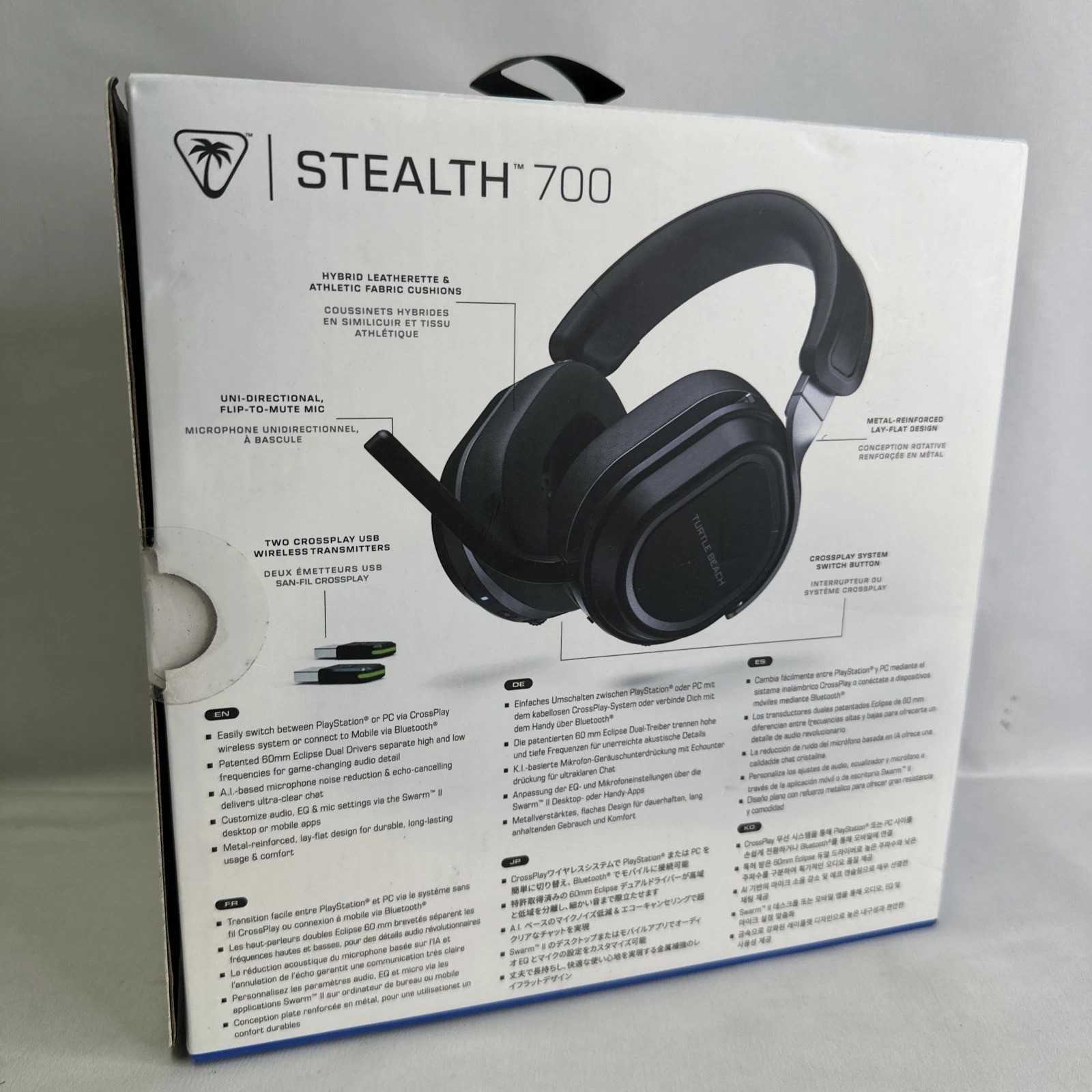 Turtle Beach Stealth 700 Gen 3 Wireless Gaming Headset – PlayStation/PC/Mobile