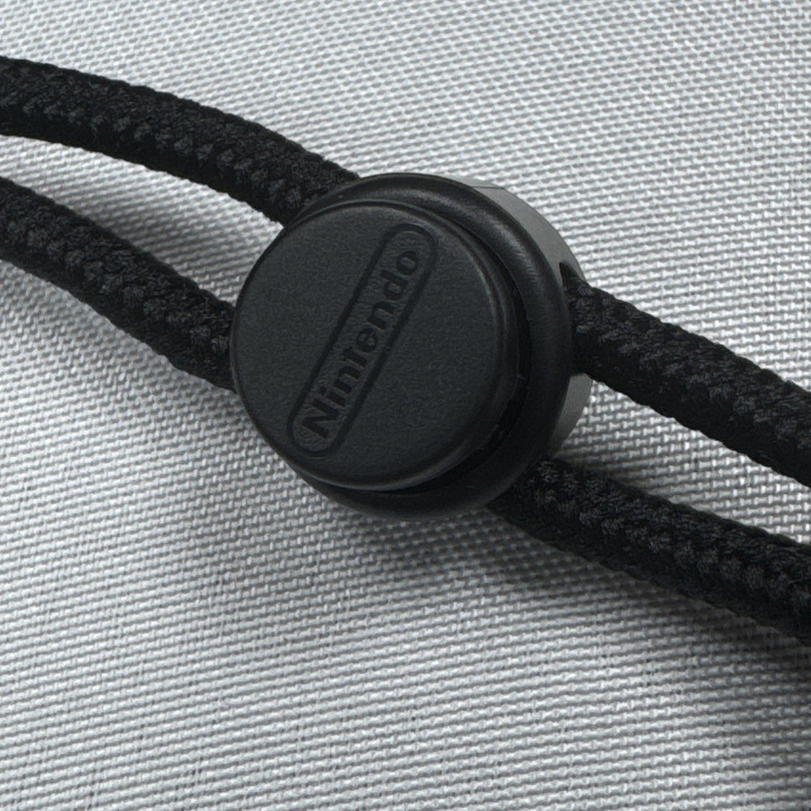 Set of 2 Genuine Nintendo Switch Joy Remote Black Wrist Straps HAC-014 Game Case
