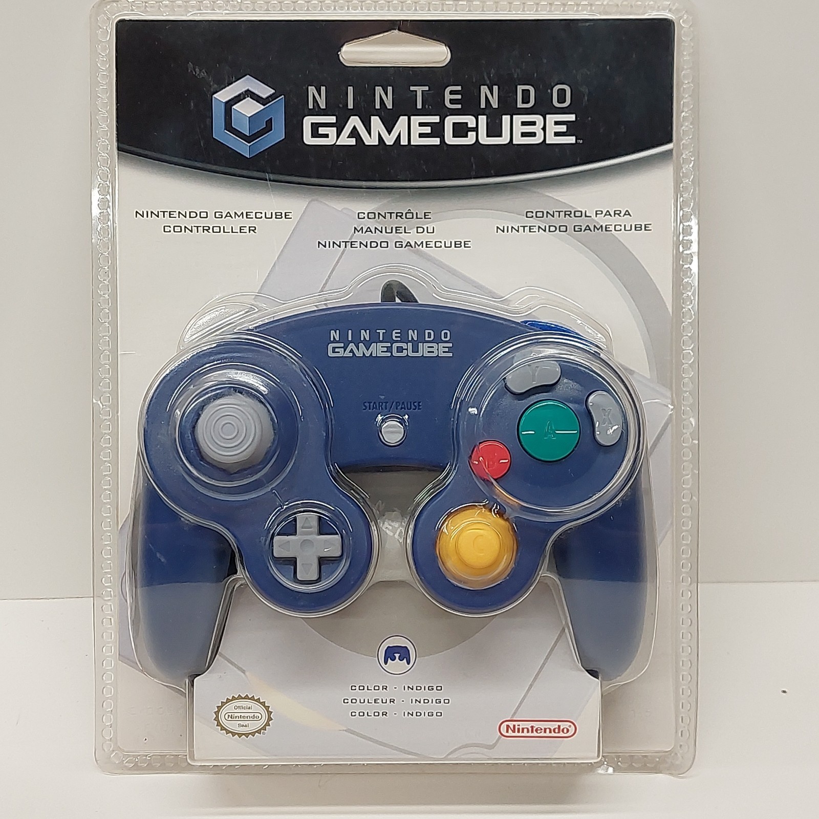 NEW Nintendo GameCube Official OEM Vintage 2003 Controller – Indigo Purple