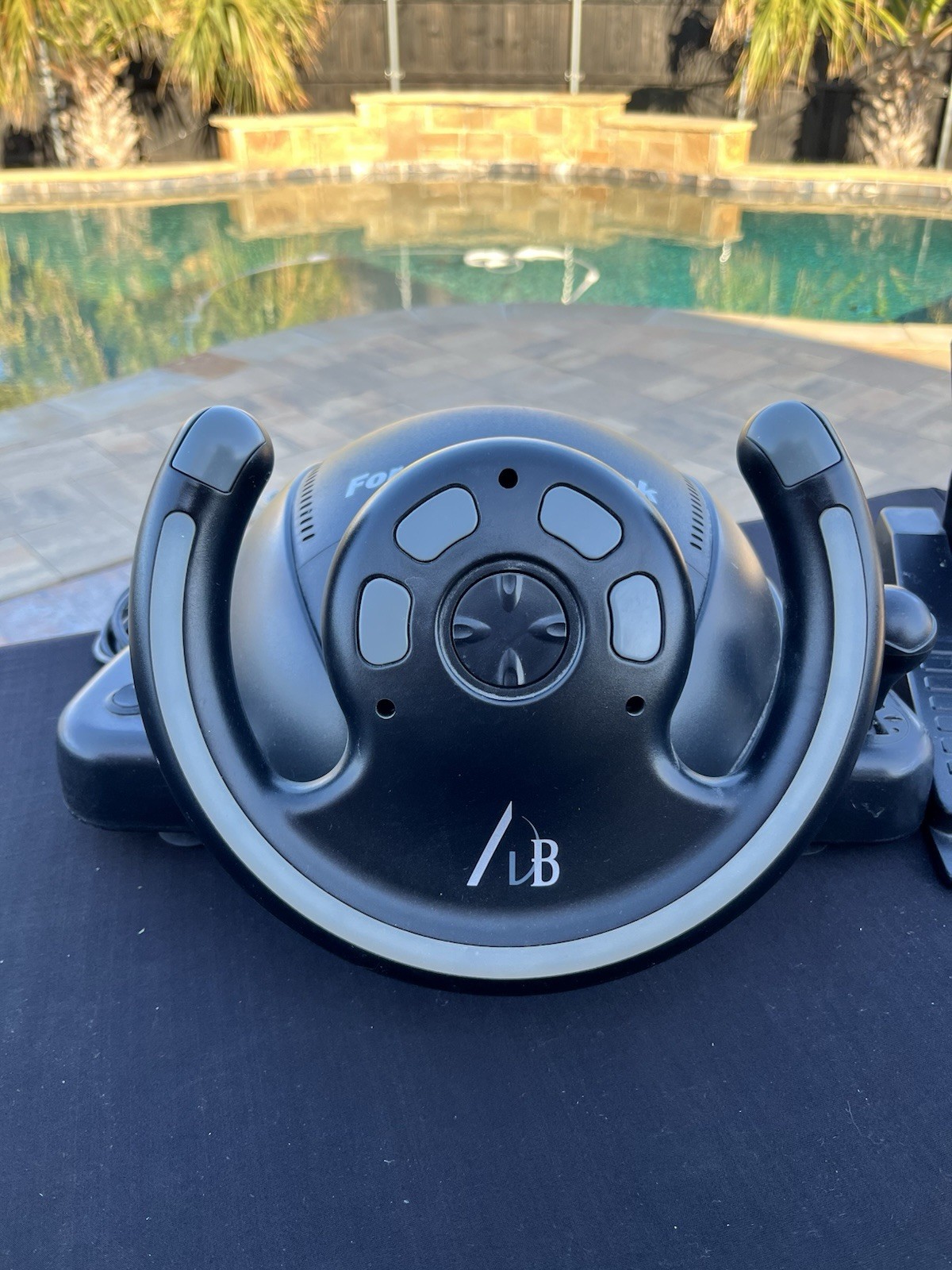 1990’s AVB Force Feedback Steering Wheel & Pedals For Pc Windows 95/98/XP