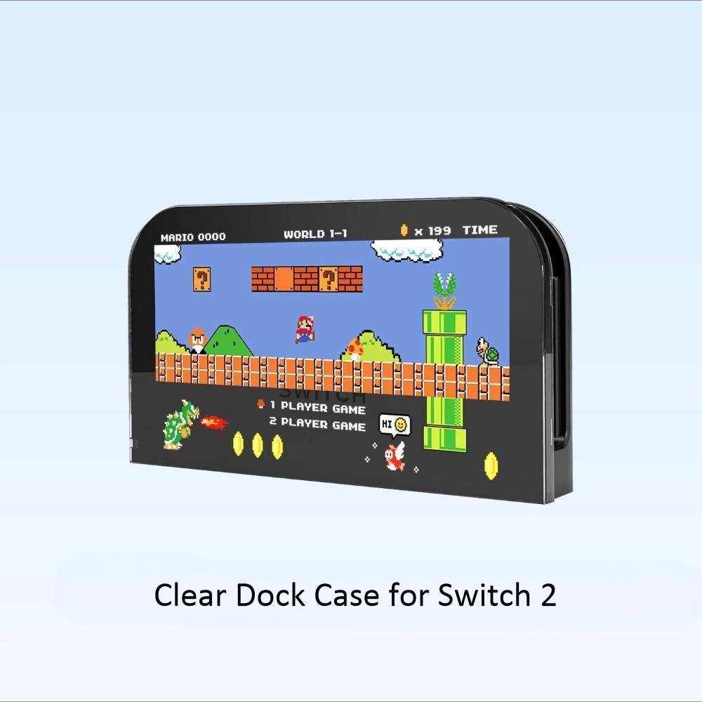Supar Mario Nintendo Switch 2 Case Cover Skin Shell Accessories For Joycon